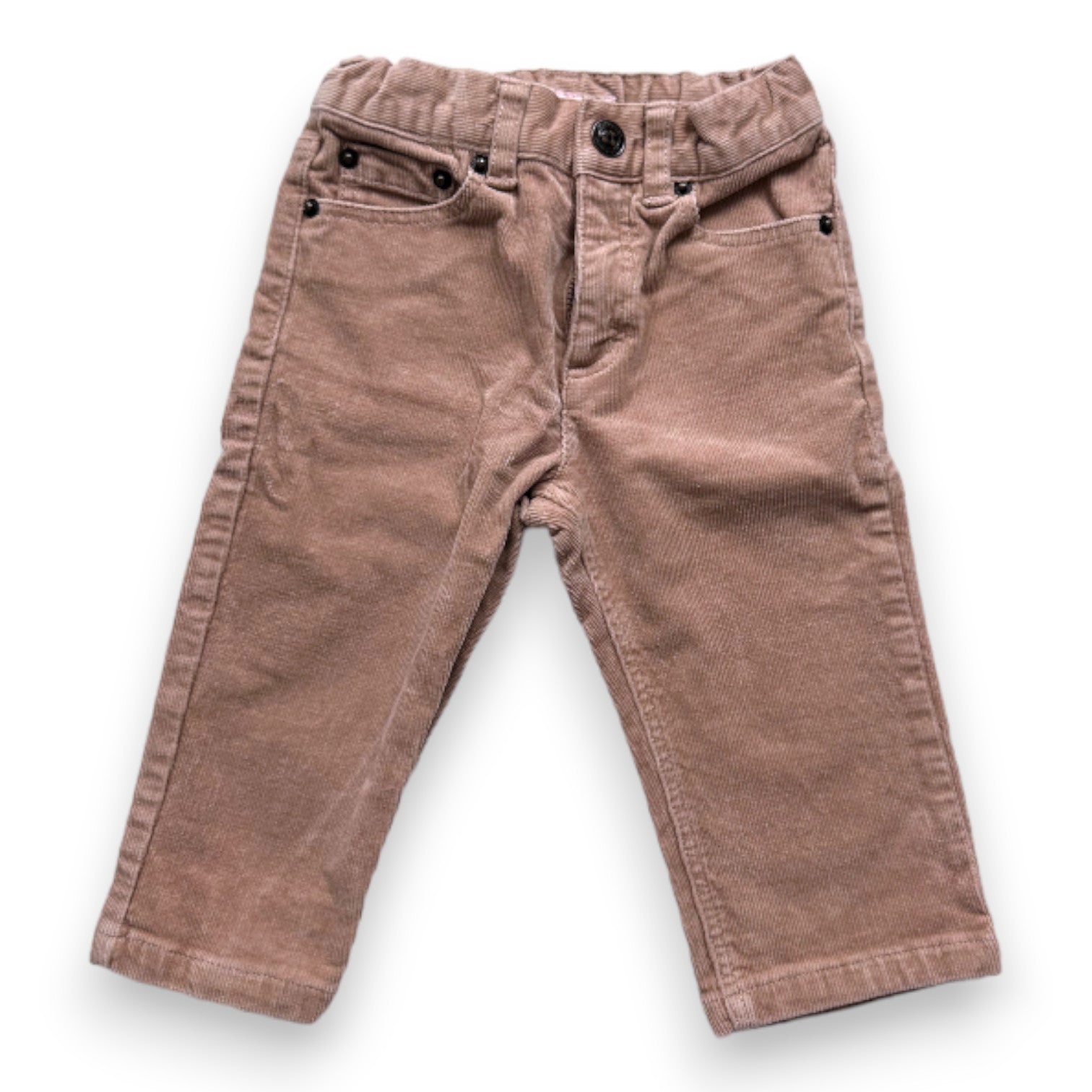 BONPOINT - Pantalon beige effet velours - 6 mois