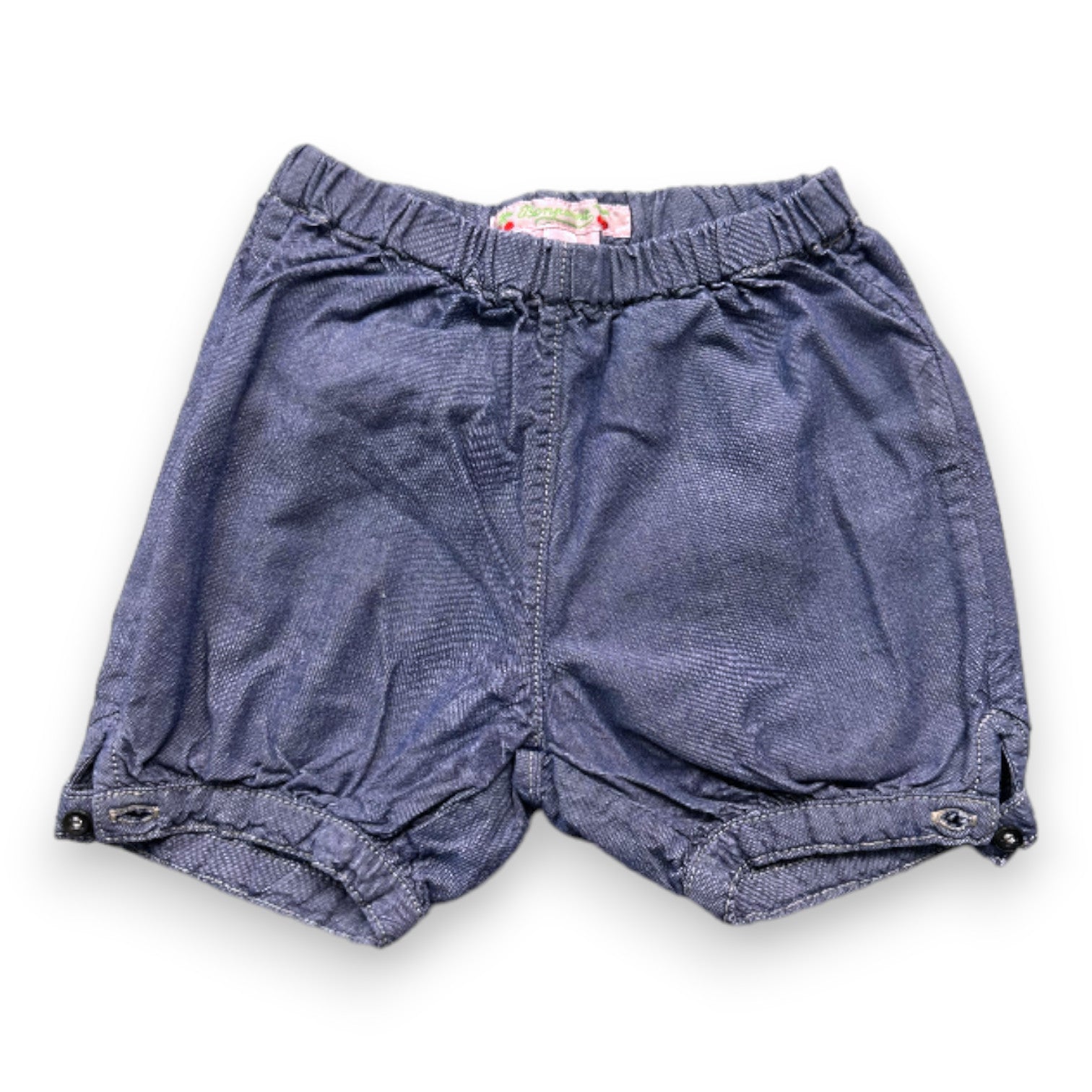 BONPOINT - Short bloomer bleu - 3 mois