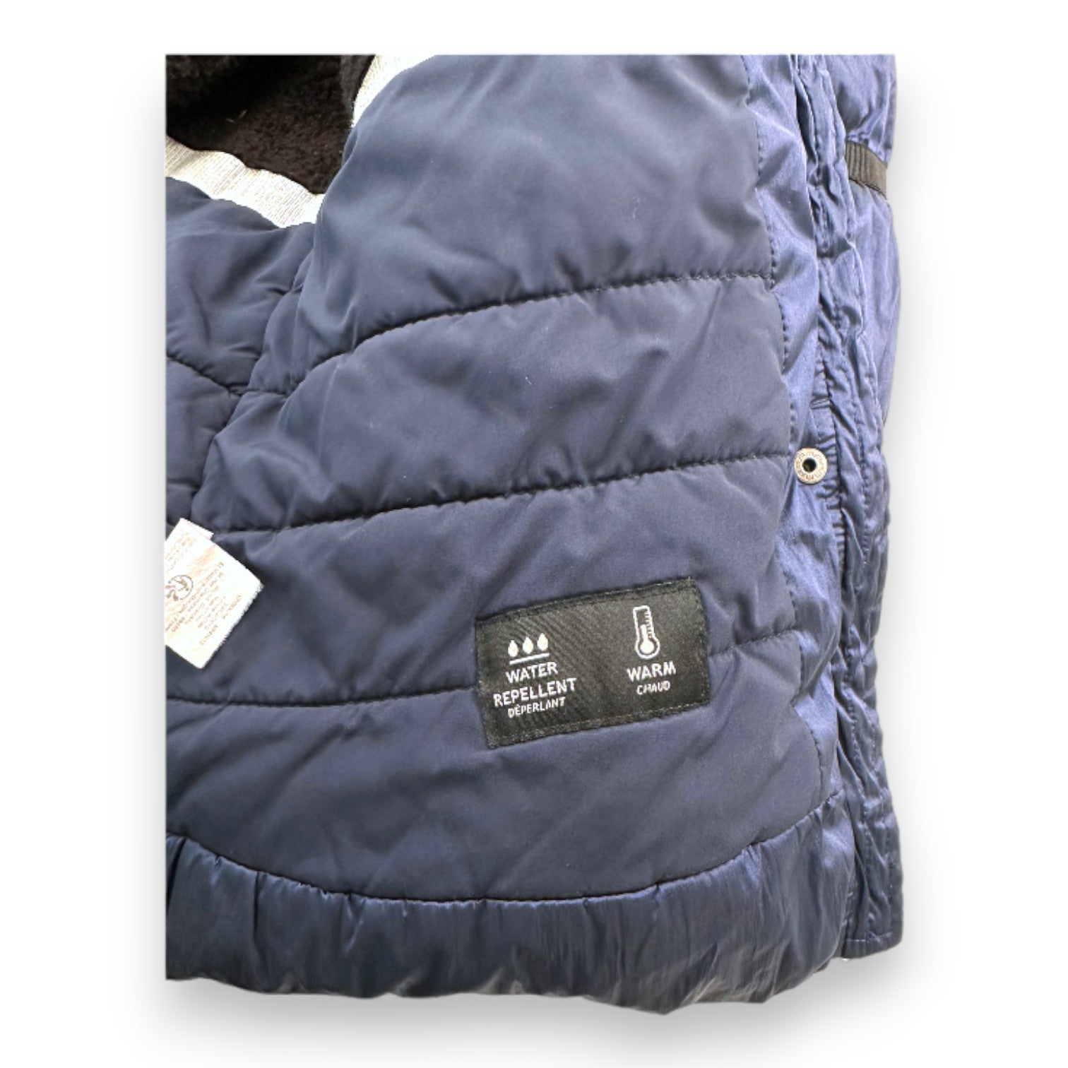 IKKS - Lange blaue Daunenjacke - 10 Jahre