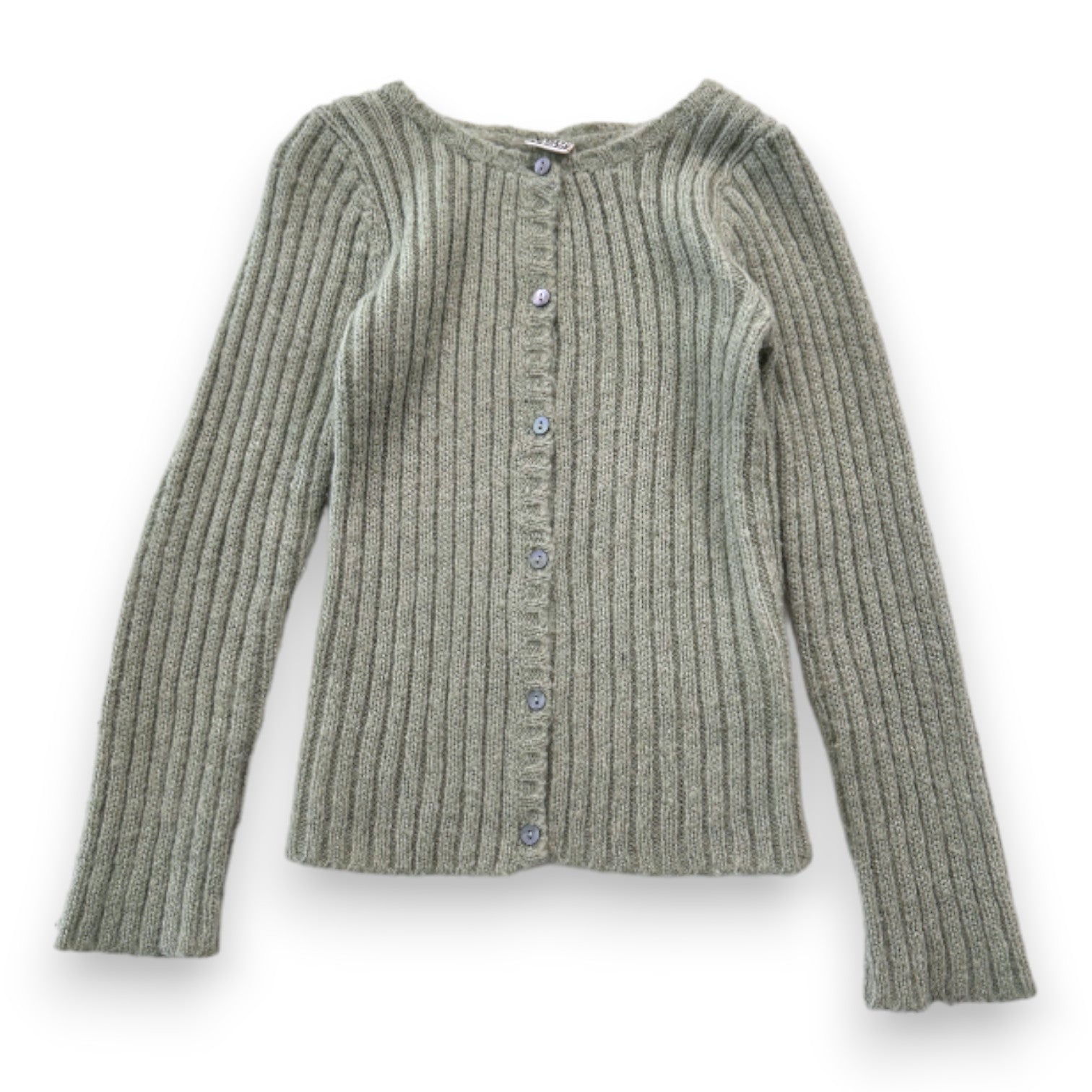 BONTON - cardigan vert en laine - 6 ans