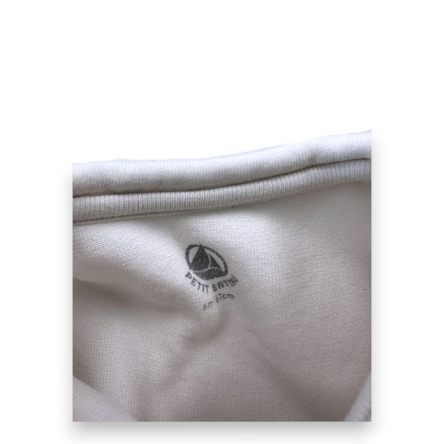 LITTLE BOAT - Weißer Pyjama - 6 Monate