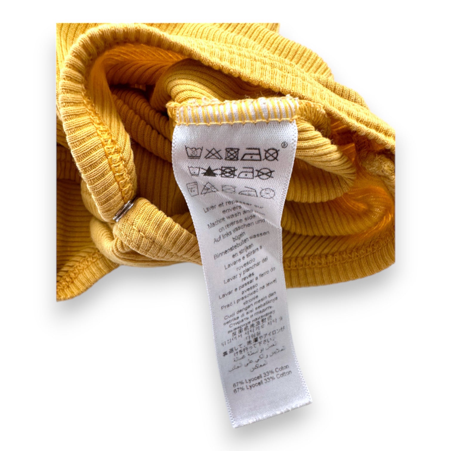 PETIT BATEAU - Body jaune - 18 mois