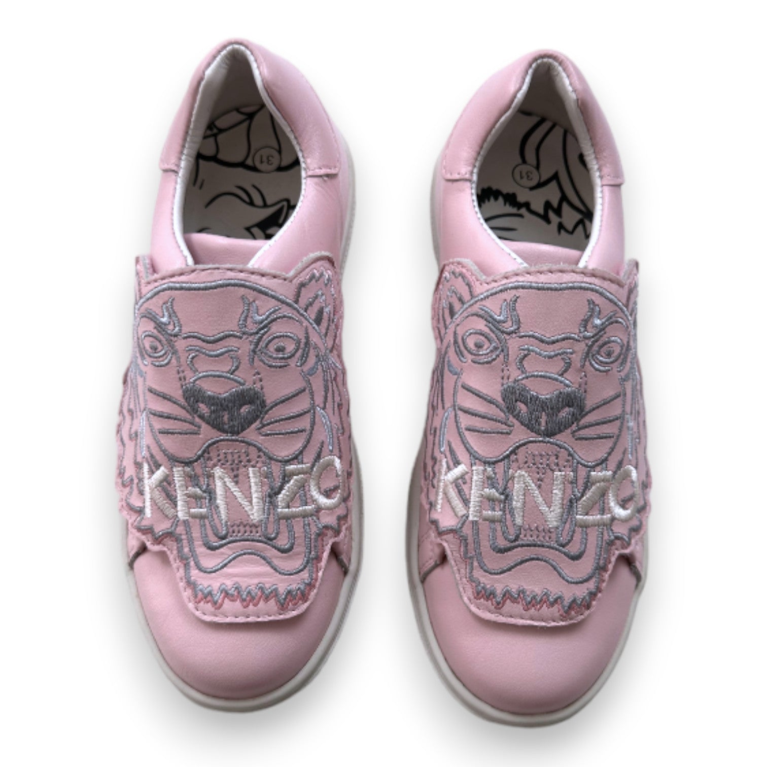 KENZO - Baskets roses avec logo Kenzo - 31