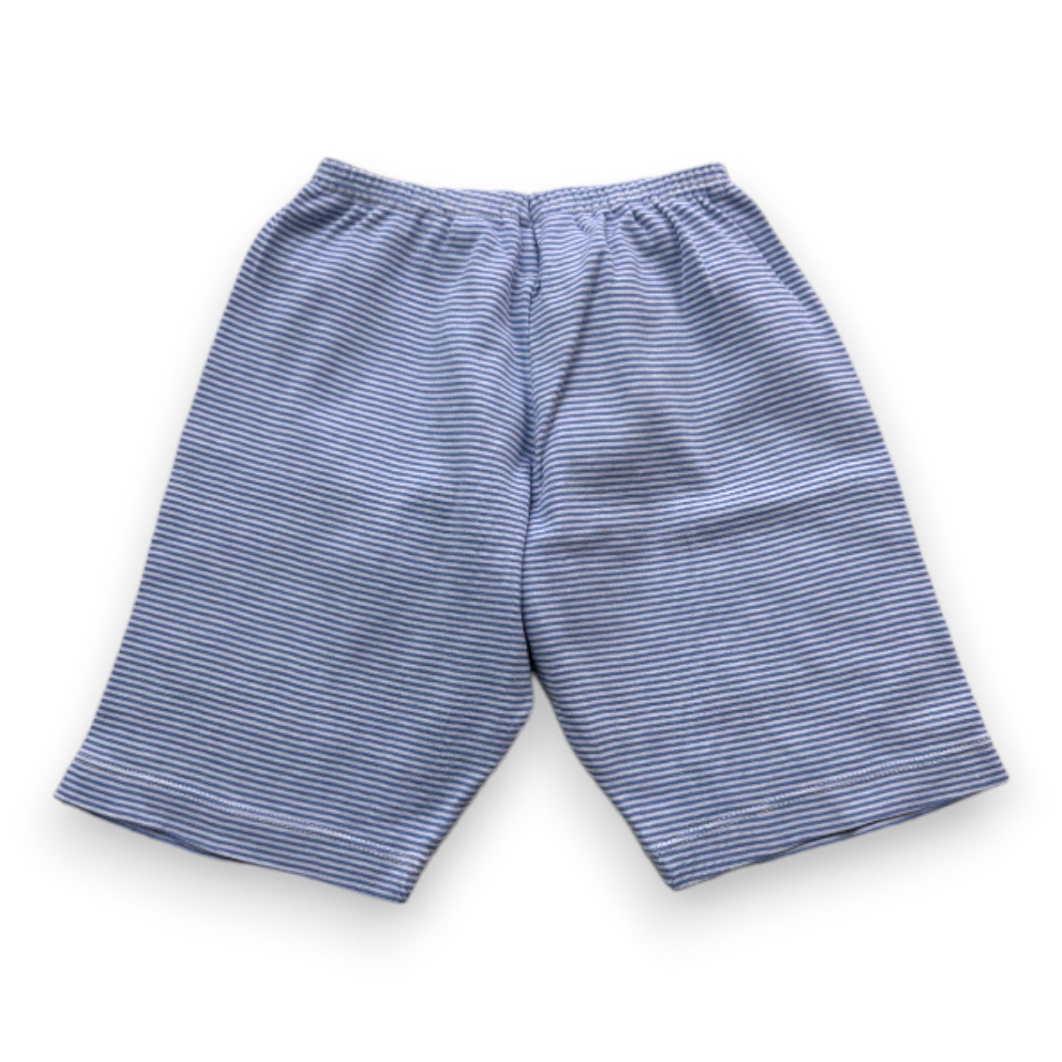 PETIT BATEAU - Blau-weiß gestreifte Shorts - 4 Jahre