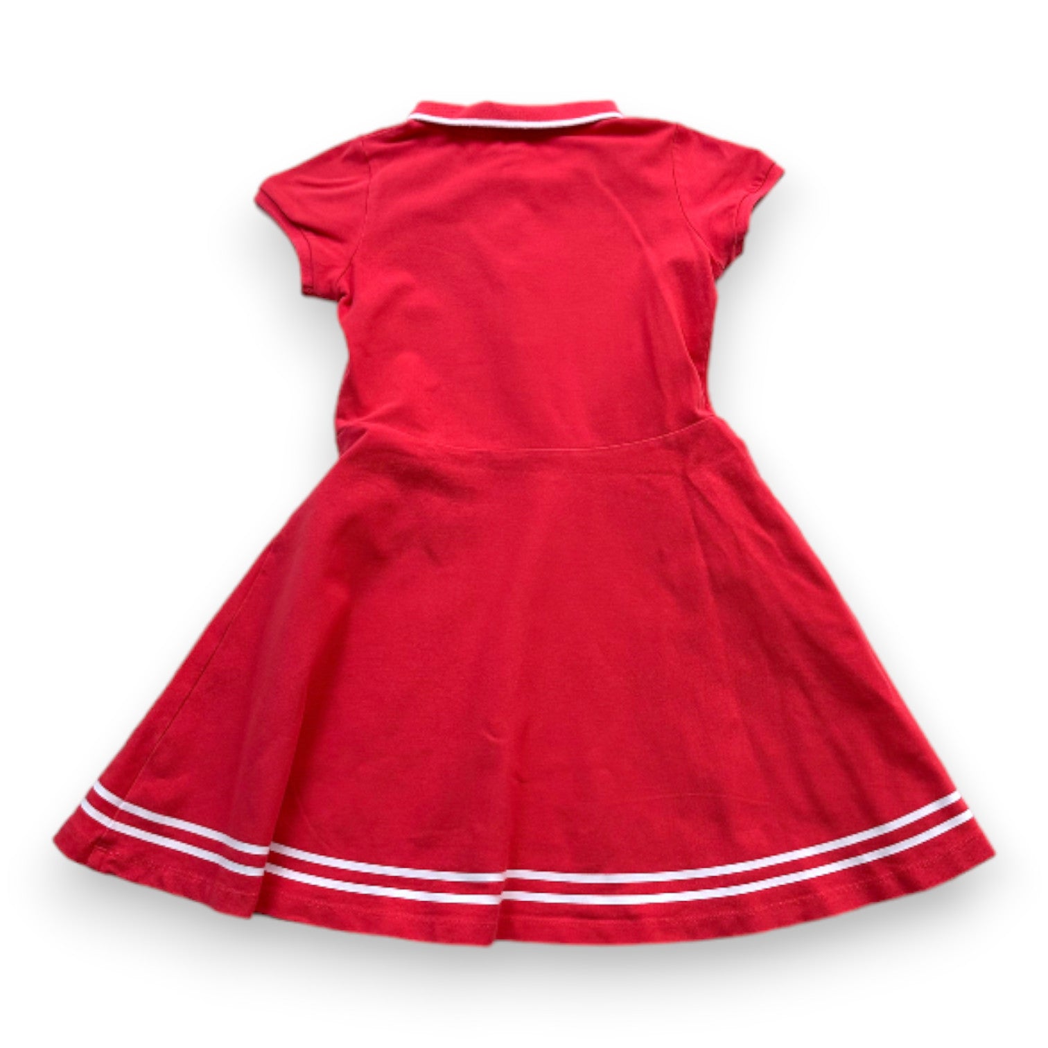 JACADI - Rotes Polokleid - 8 Jahre
