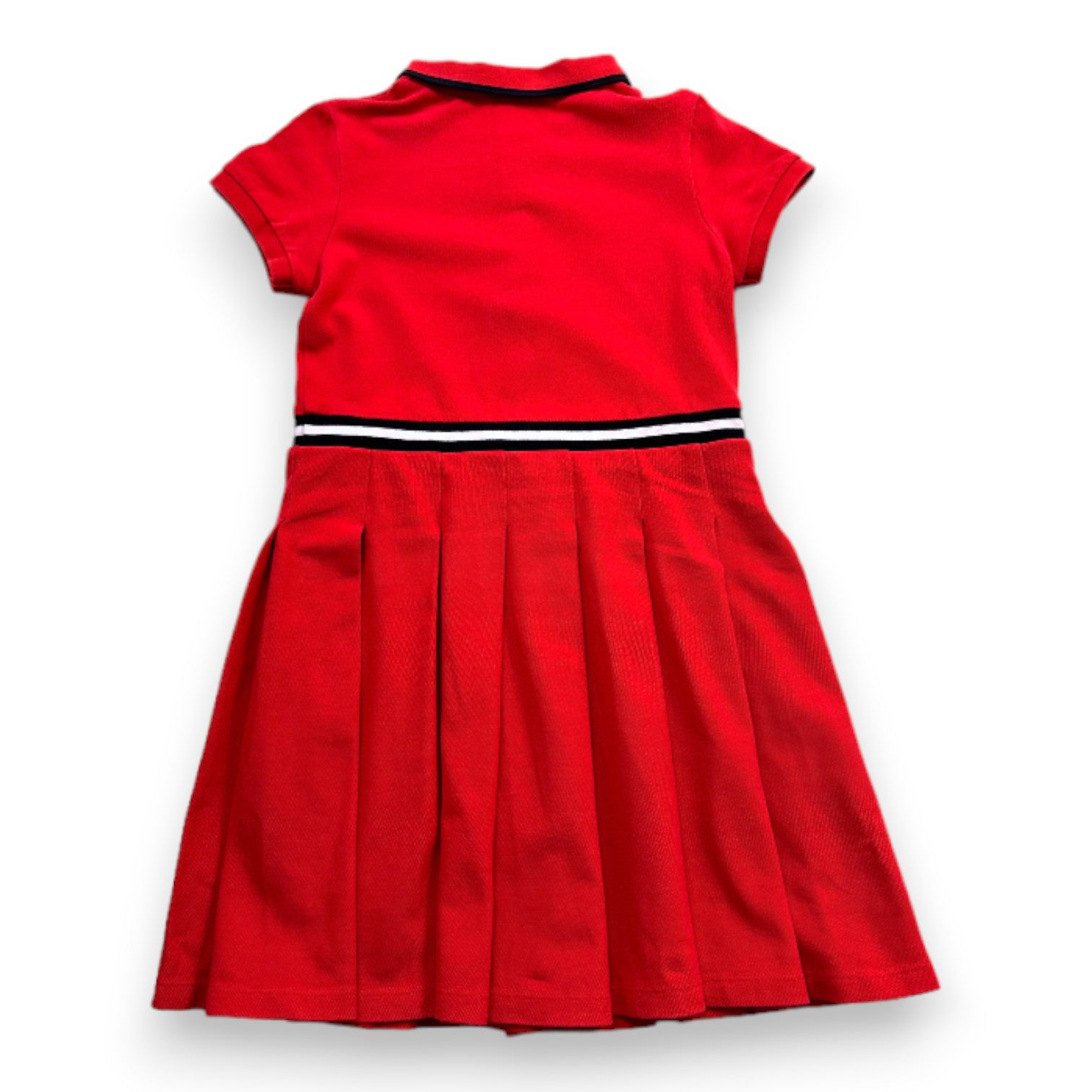 JACADI - Rotes Polokleid - 8 Jahre