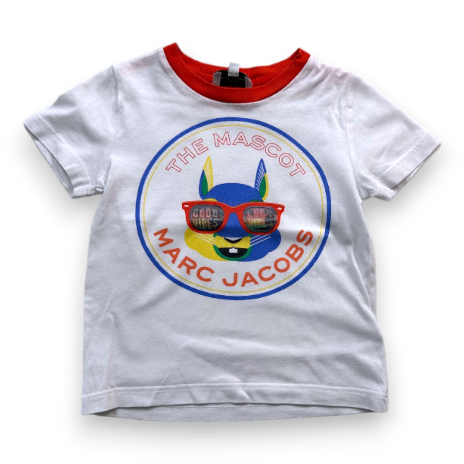 MARC JACOBS - Weißes bedrucktes T-Shirt - 3 Jahre