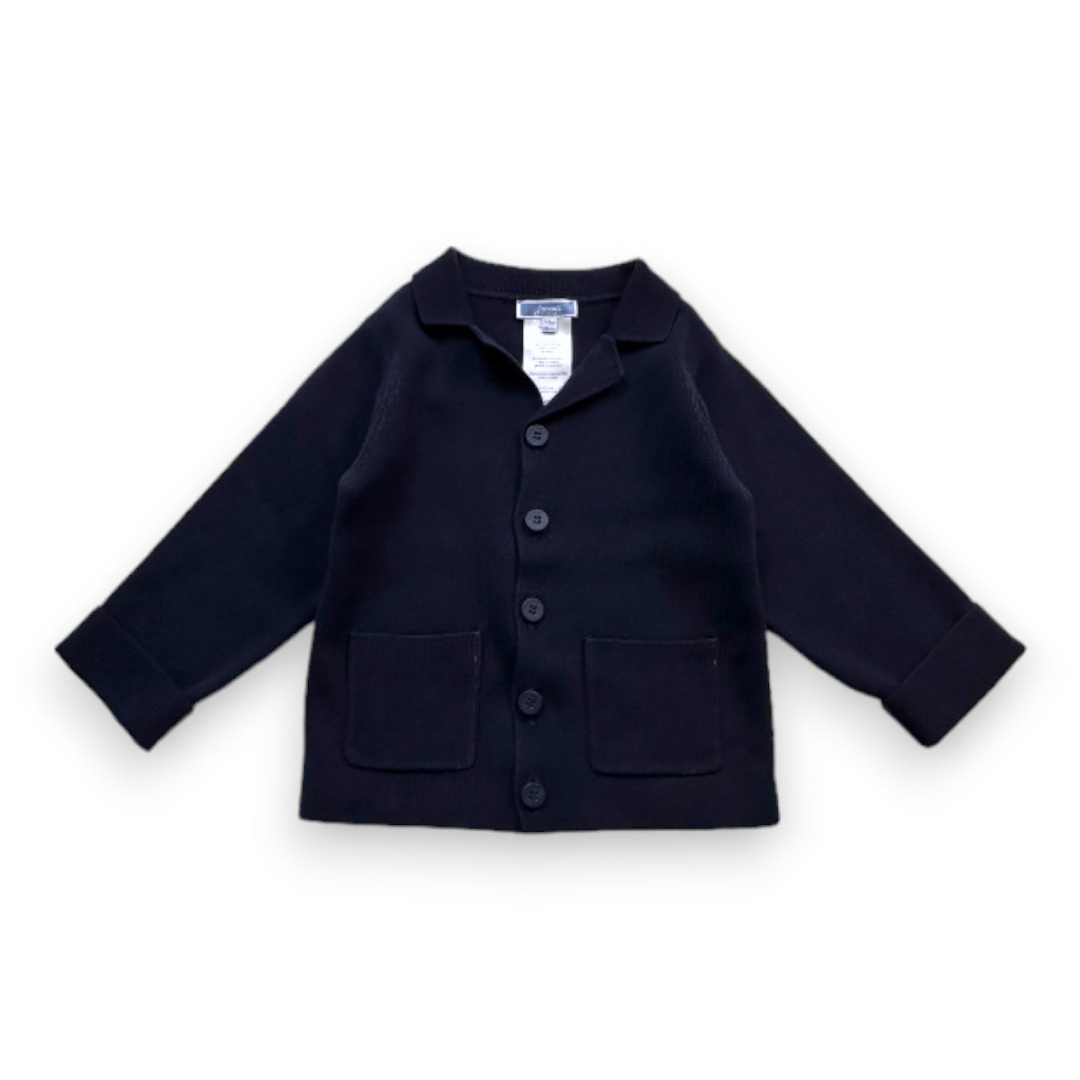 JACADI - marineblaue Strickjacke - 2 Jahre