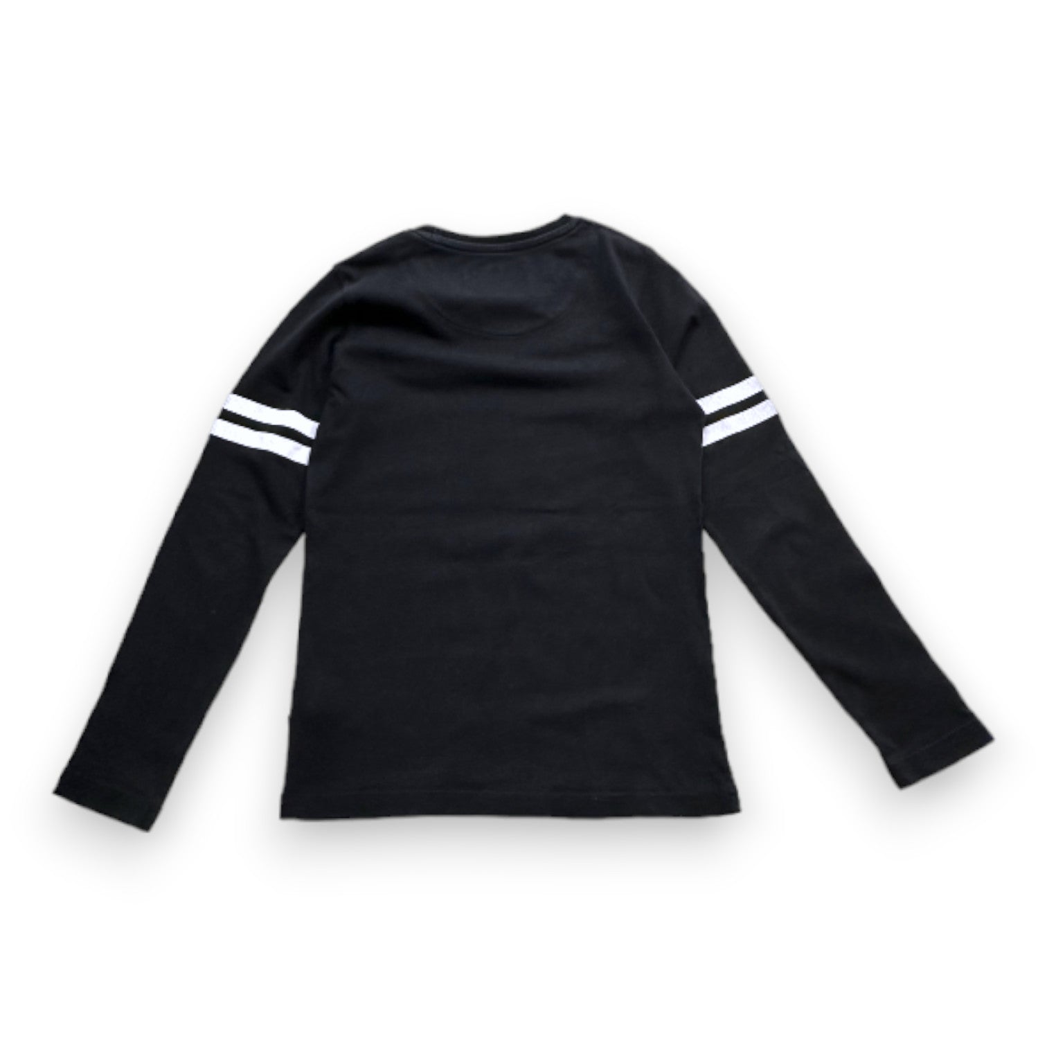 PLILIPP PLEIN - Schwarzes Langarm-T-Shirt mit Aufdruck - 8 Jahre