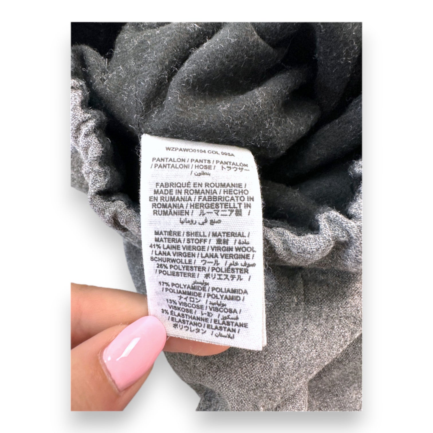 BONPOINT - Grey wool pants - 2 years