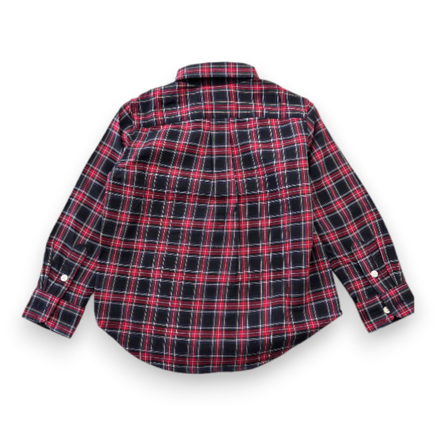 RALPH LAUREN - Long-sleeved checked shirt - 3 years