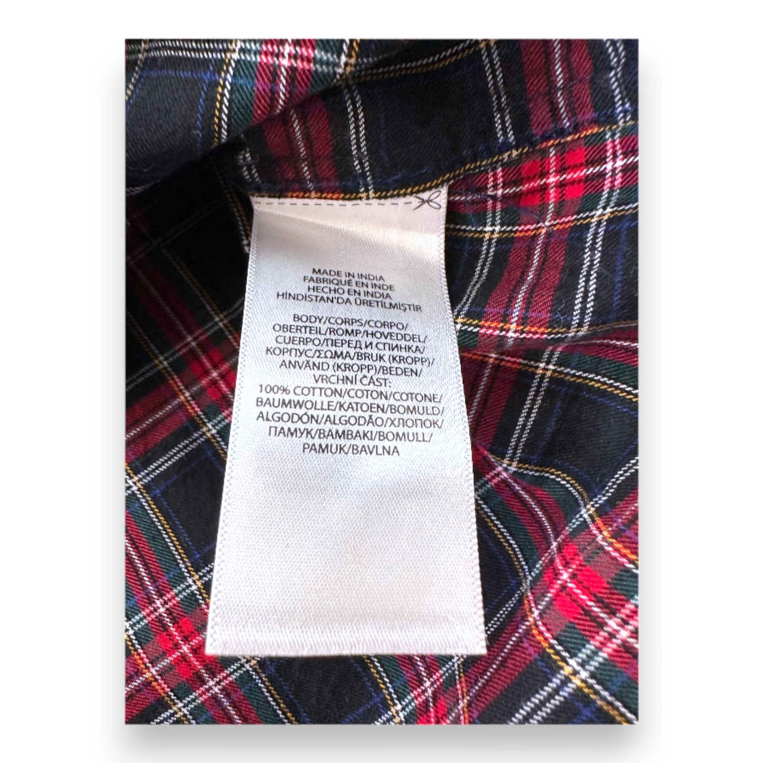 RALPH LAUREN - Langärmliges Karohemd - 3 Jahre