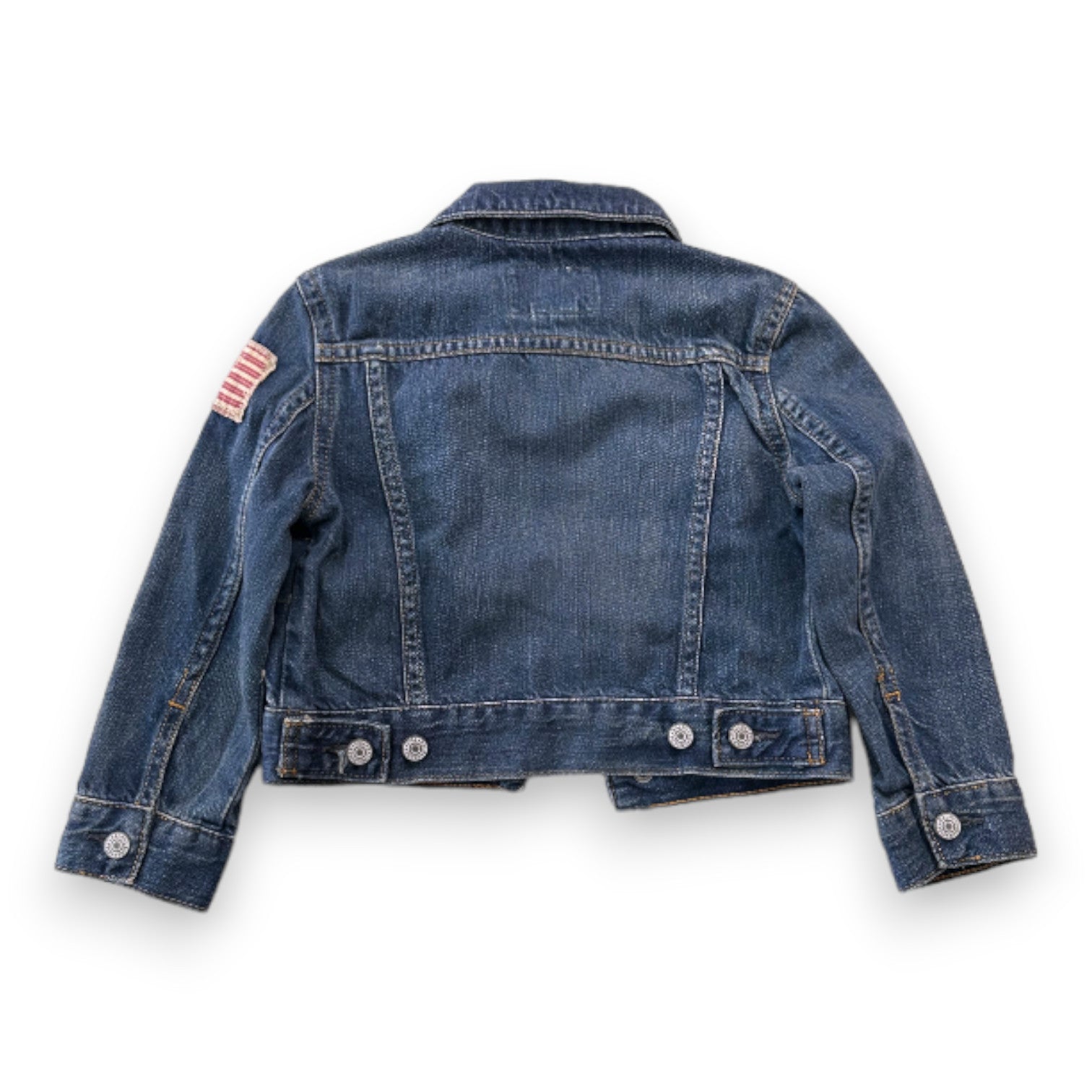 RALPH LAUREN - Blue denim vest - 3 years
