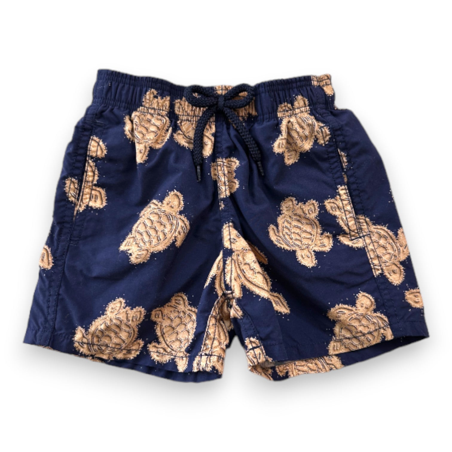 VILEBREQUIN - Blaue Badeshorts mit Schildkröten - 4 Jahre