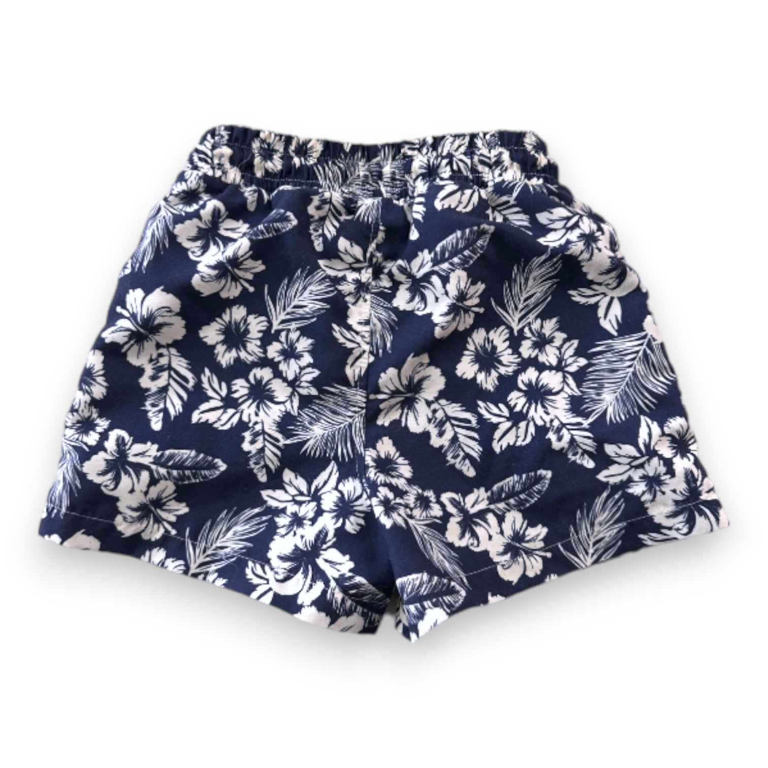 THE NEW SOCIETY - Blaue Badeshorts mit weißen Prints - 3 Jahre