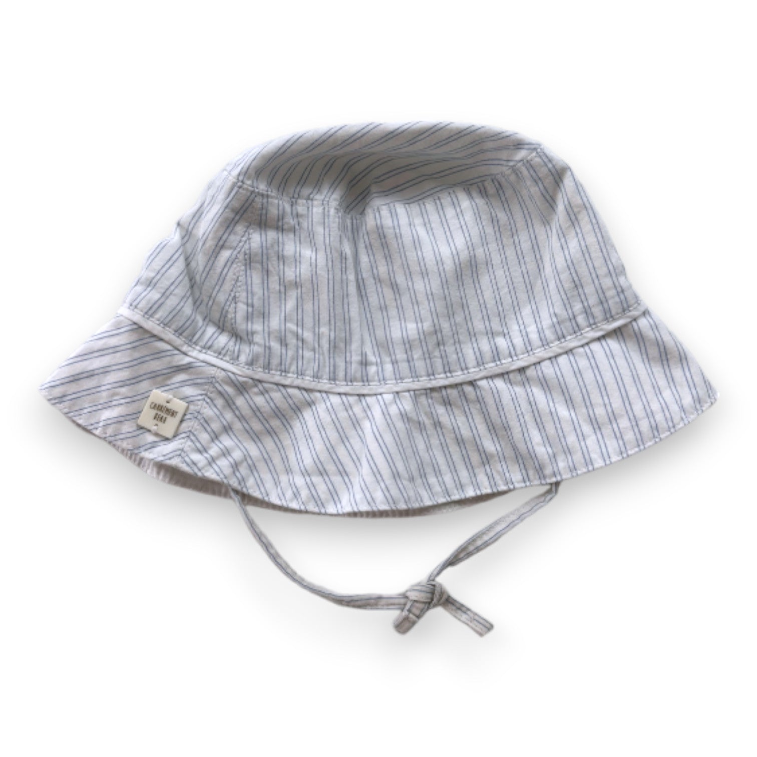CARREMENT BEAU - Weiß-blau gestreifter Bob - 12 Monate