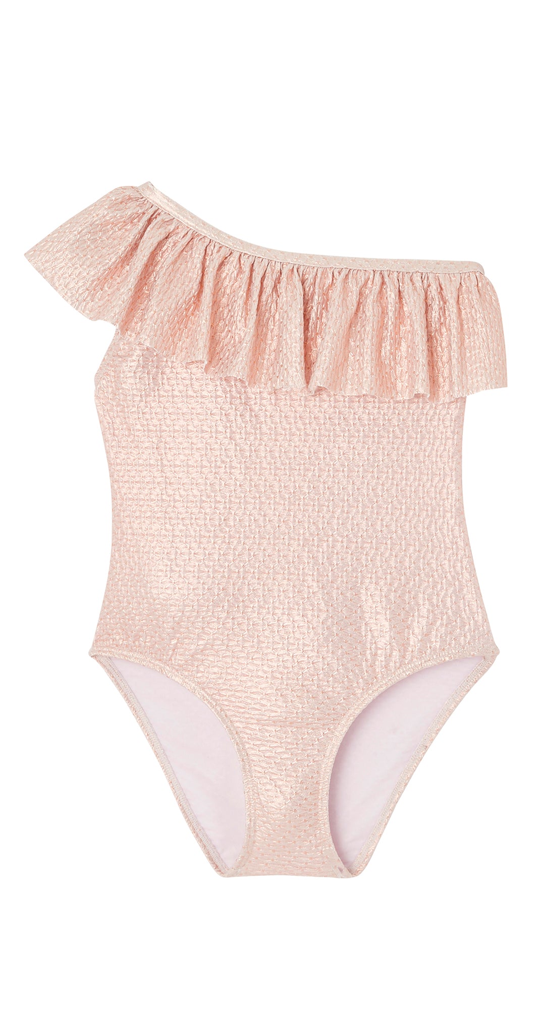 LISON PARIS - New iridescent pink one-piece swimsuit - 10 years