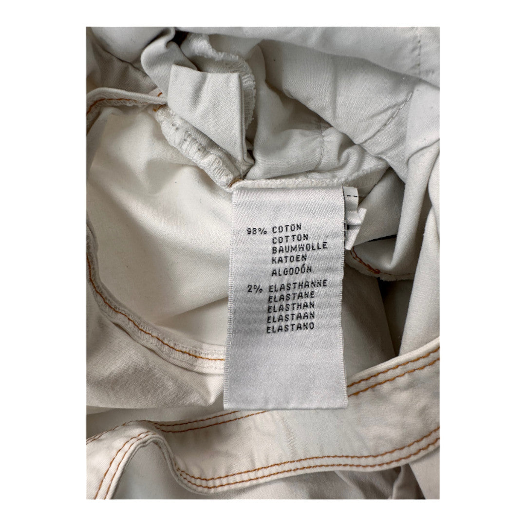 CYRILLUS - White denim playsuit - 10 years