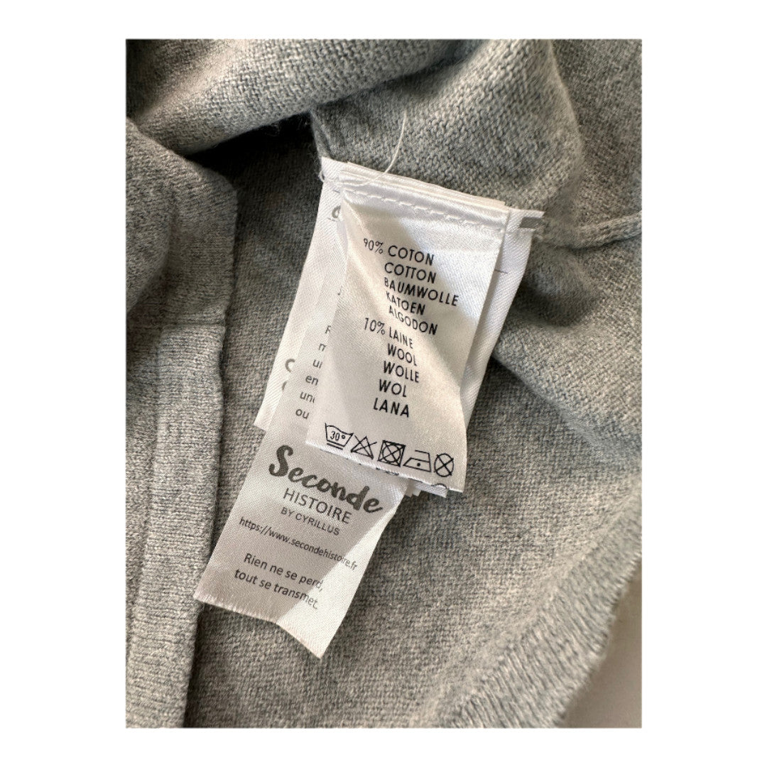CYRILLUS - Grey sweater - 10 years