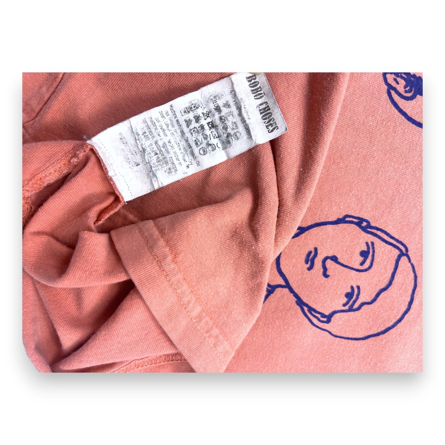 BOBO CHOSES - Rosa T-Shirt „Vincent und Pablo“ - 4/5 Jahre