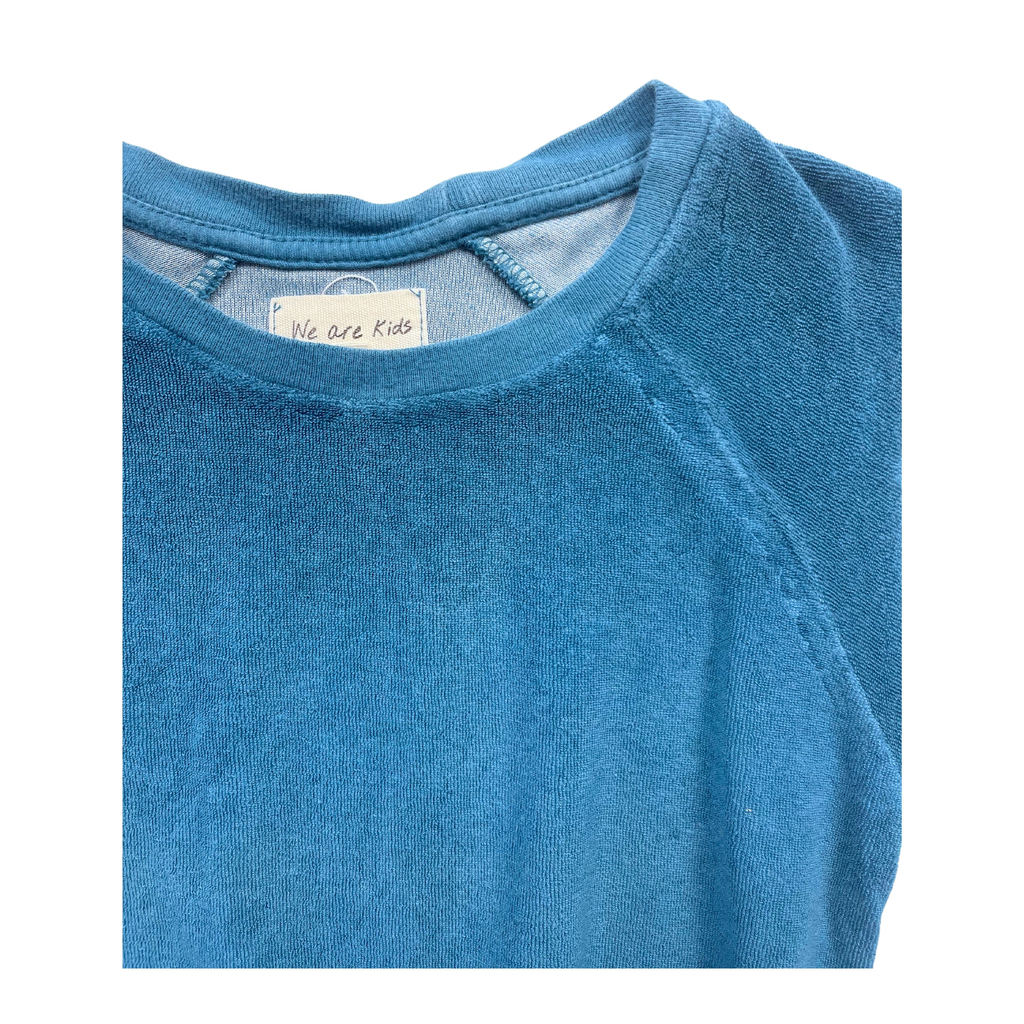 WE ARE KIDS - Blaues Frottee-T-Shirt - 5 Jahre