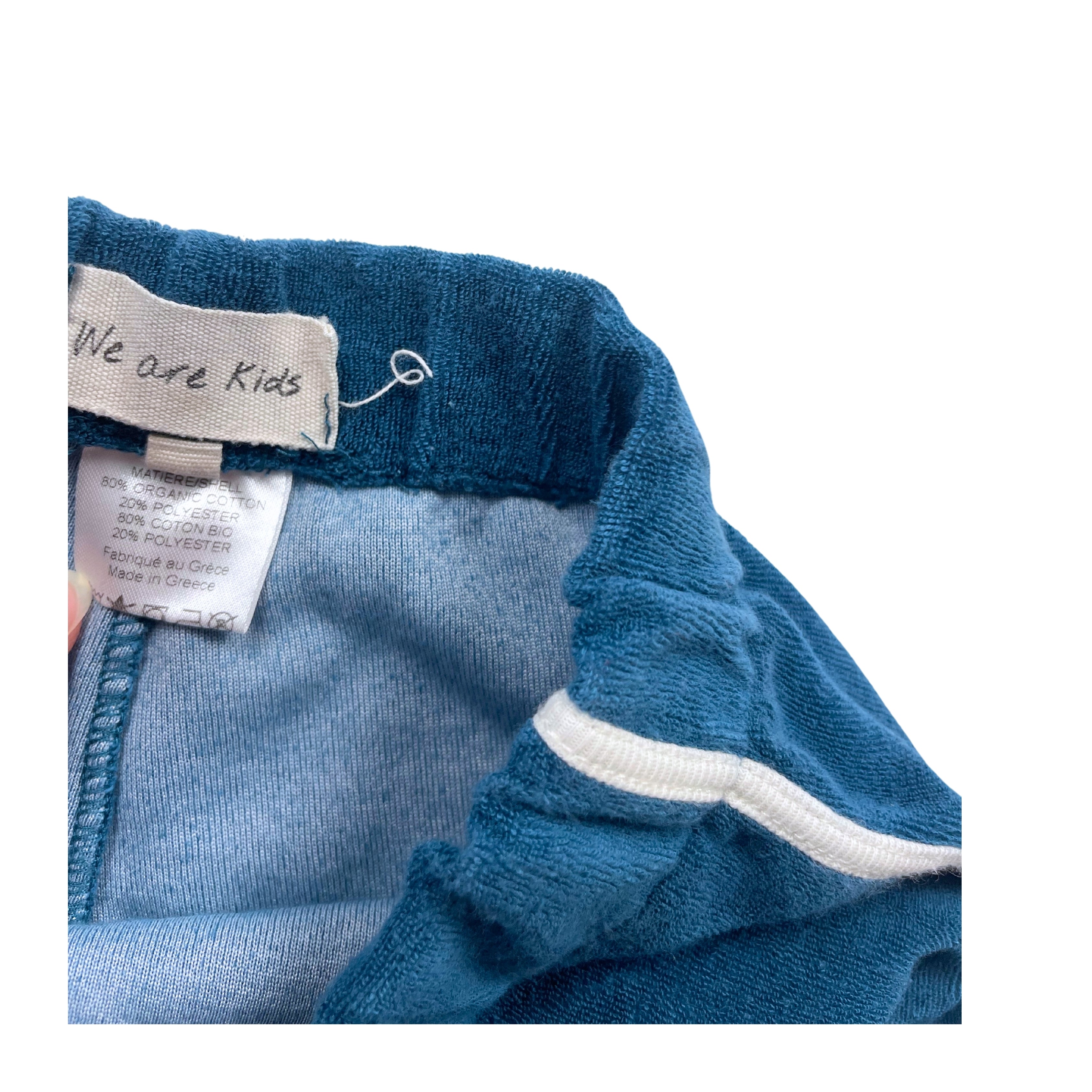 WE ARE KIDS - Blaue Frottee-Shorts - 5 Jahre