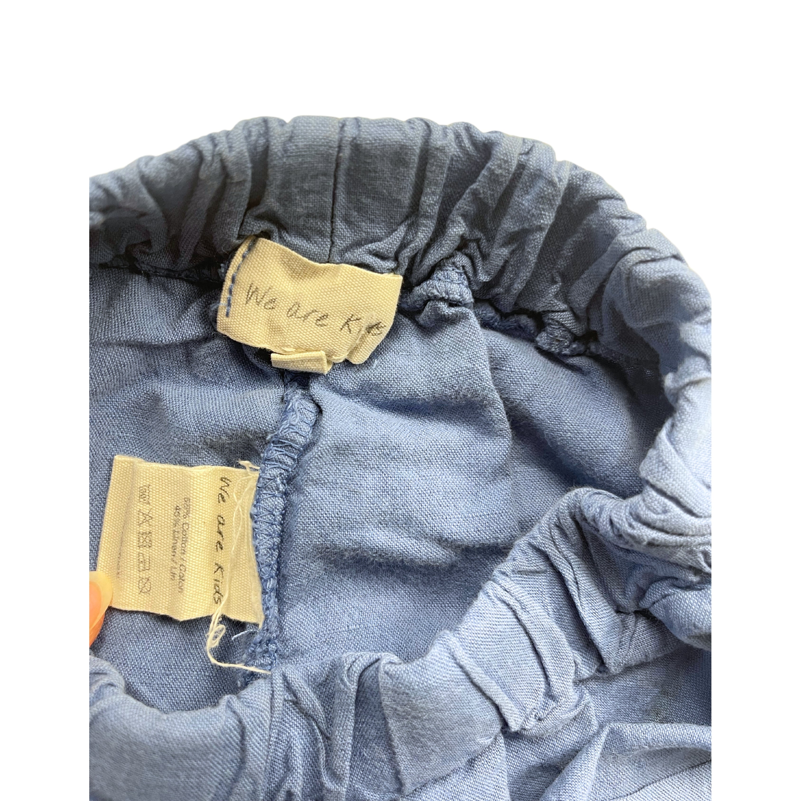 WE ARE KIDS - Blaue Leinenhose - 4/5 Jahre