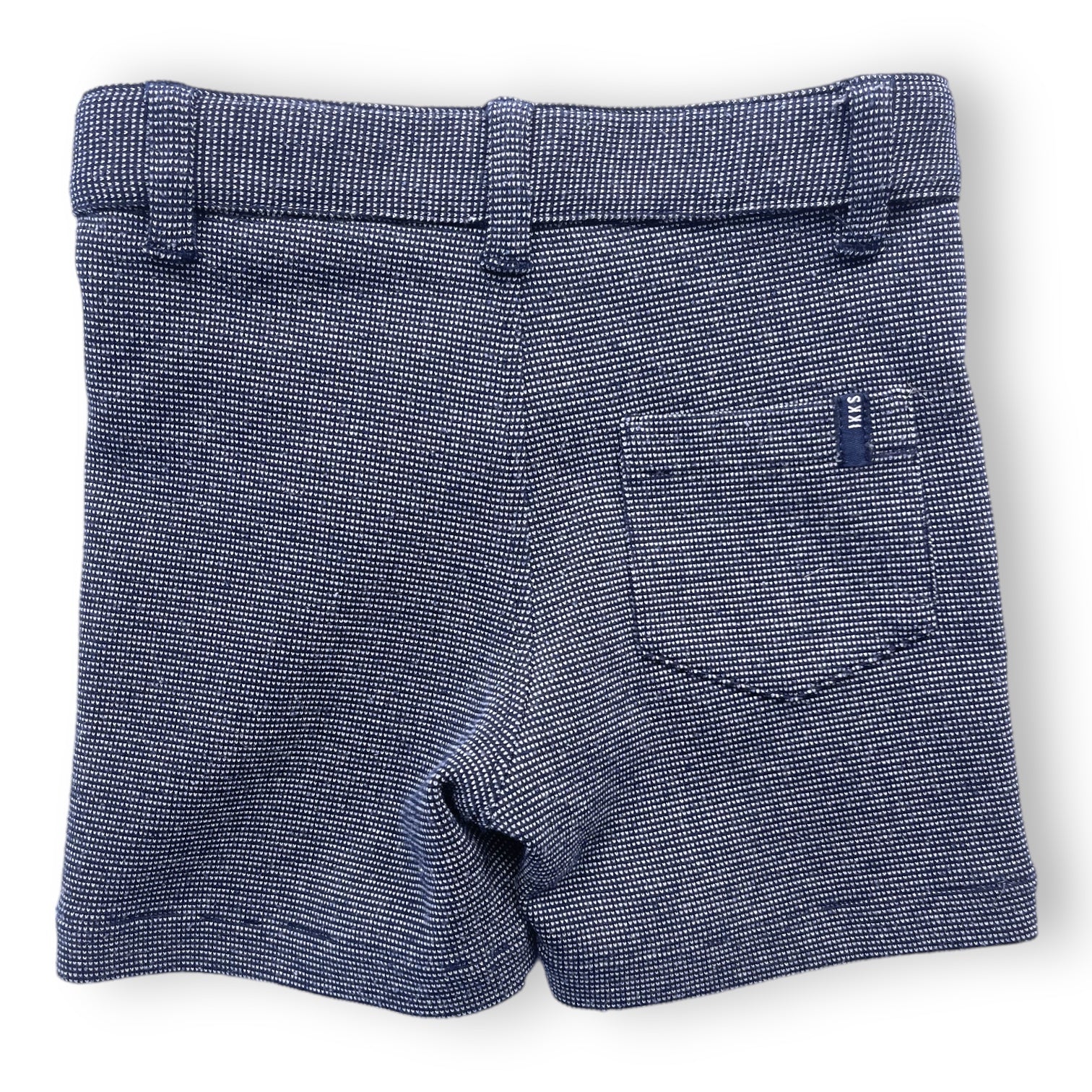 IKKS - Short motifs blancs - 12 mois