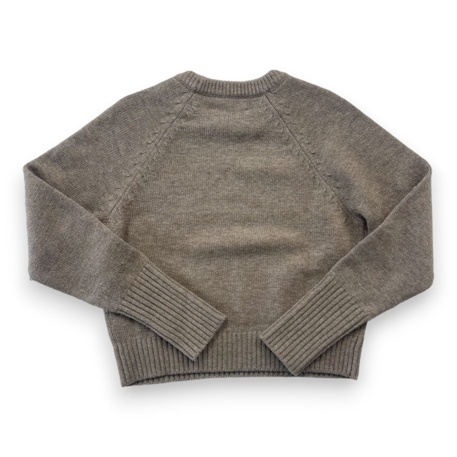 ZADIG &amp; VOLTAIRE - Khaki wool sweater "ROCK" - 8 years