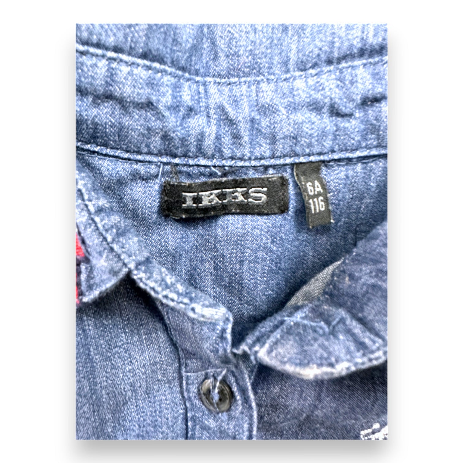 IKKS - Blue shirt-effect dress and tulle skirt - 6 years