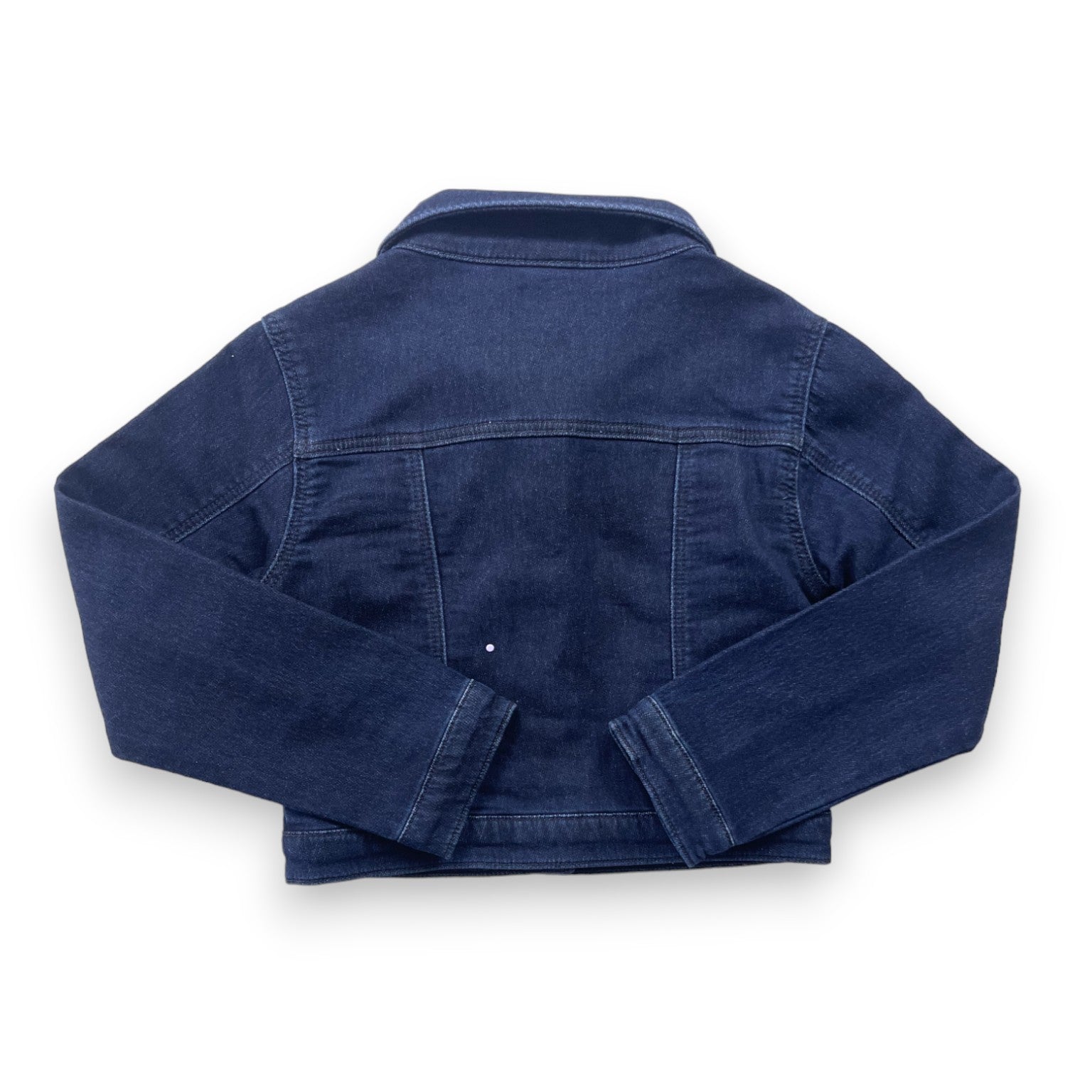 PETIT BATEAU - Dark blue denim jacket - 6 years