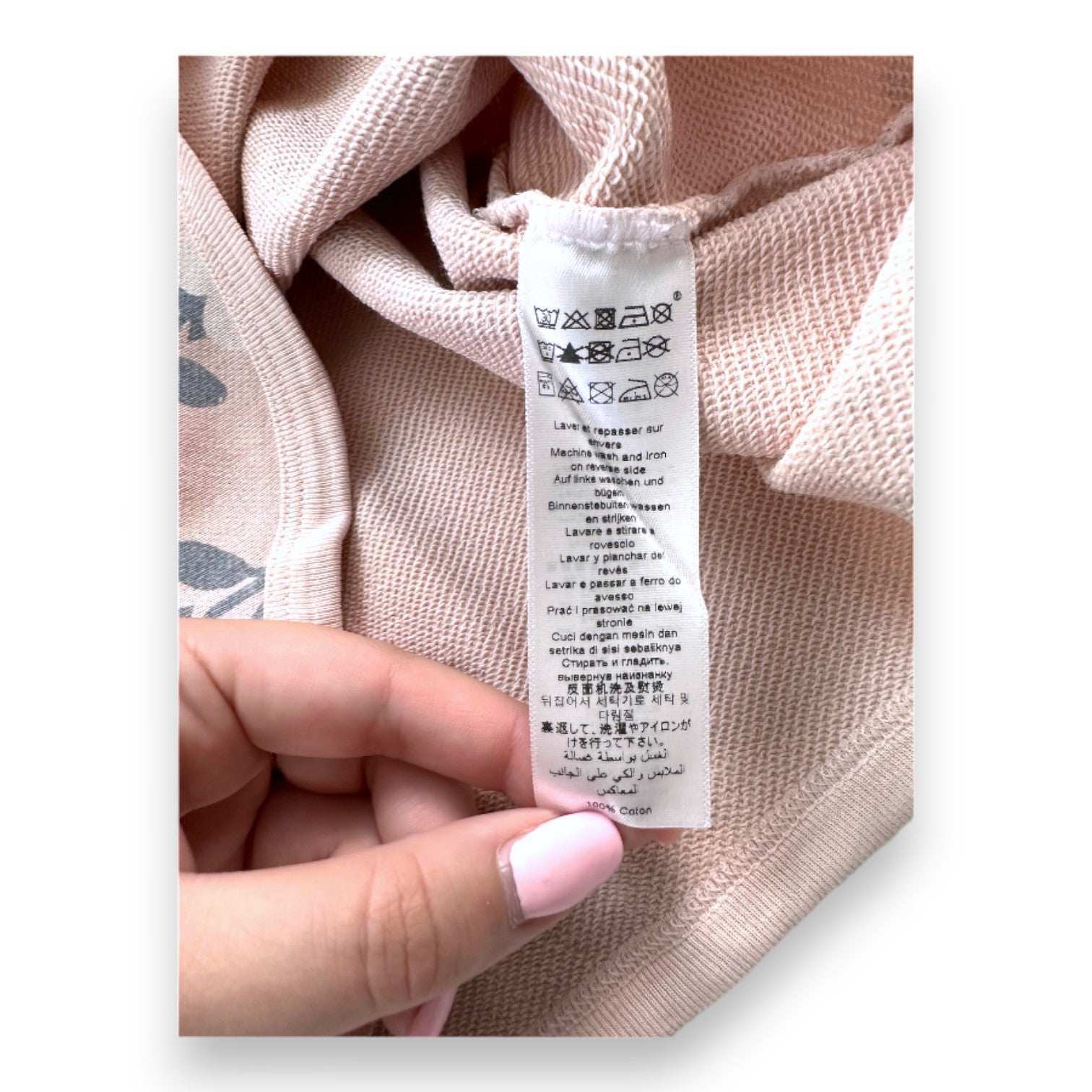 PETIT BATEAU - Rosa geblümtes Sweatshirt - 18 Monate