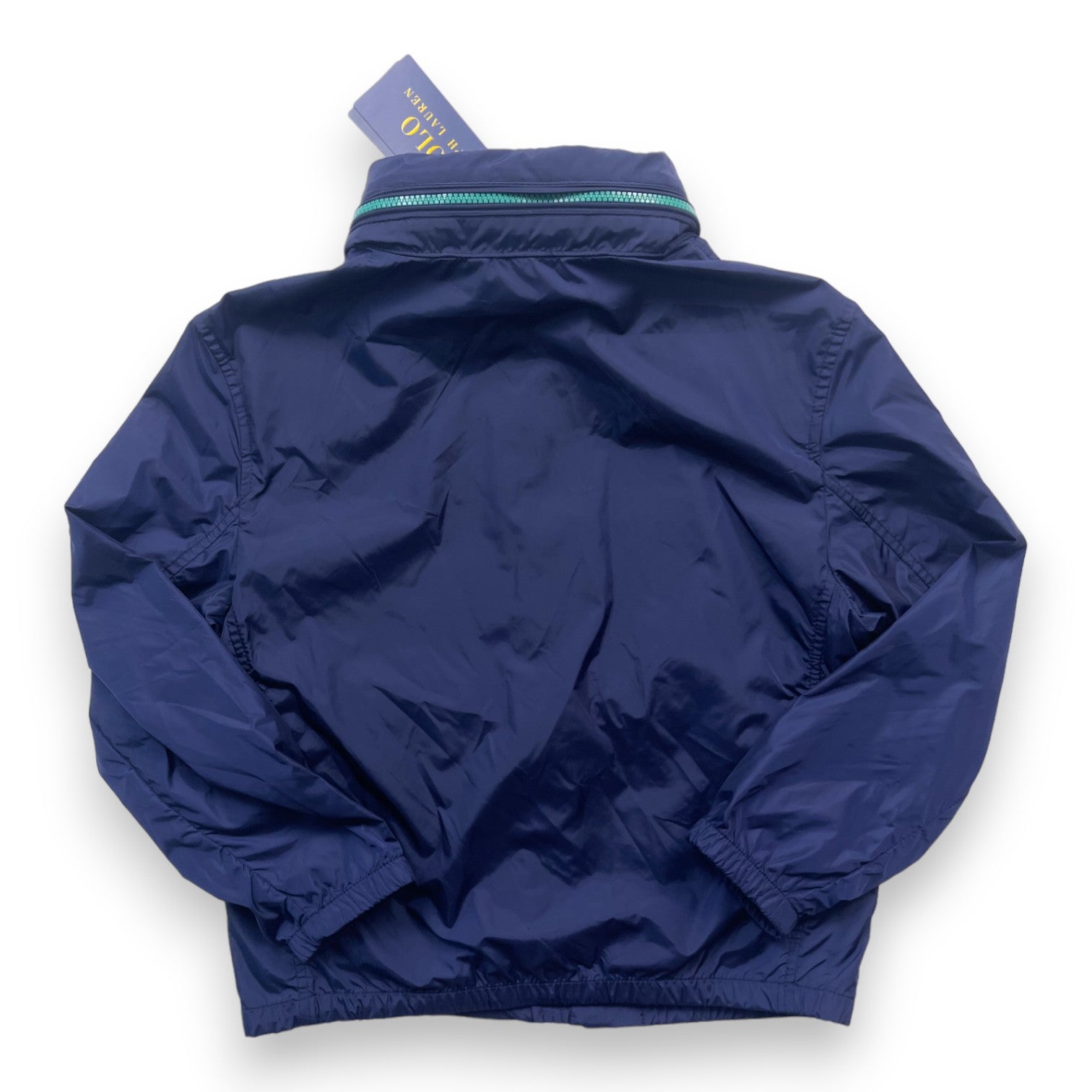 RALPH LAUREN - Navy blue windbreaker jacket - 6 years