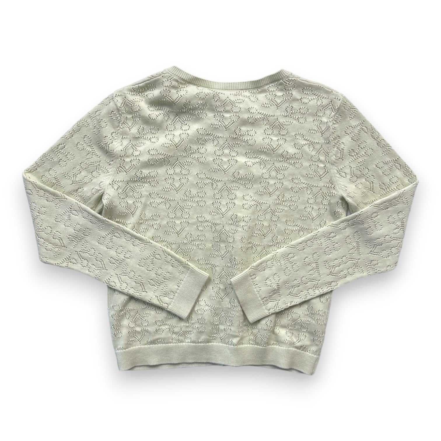 BONPOINT - Cardigan vert cerises (neuf) - 10 ans