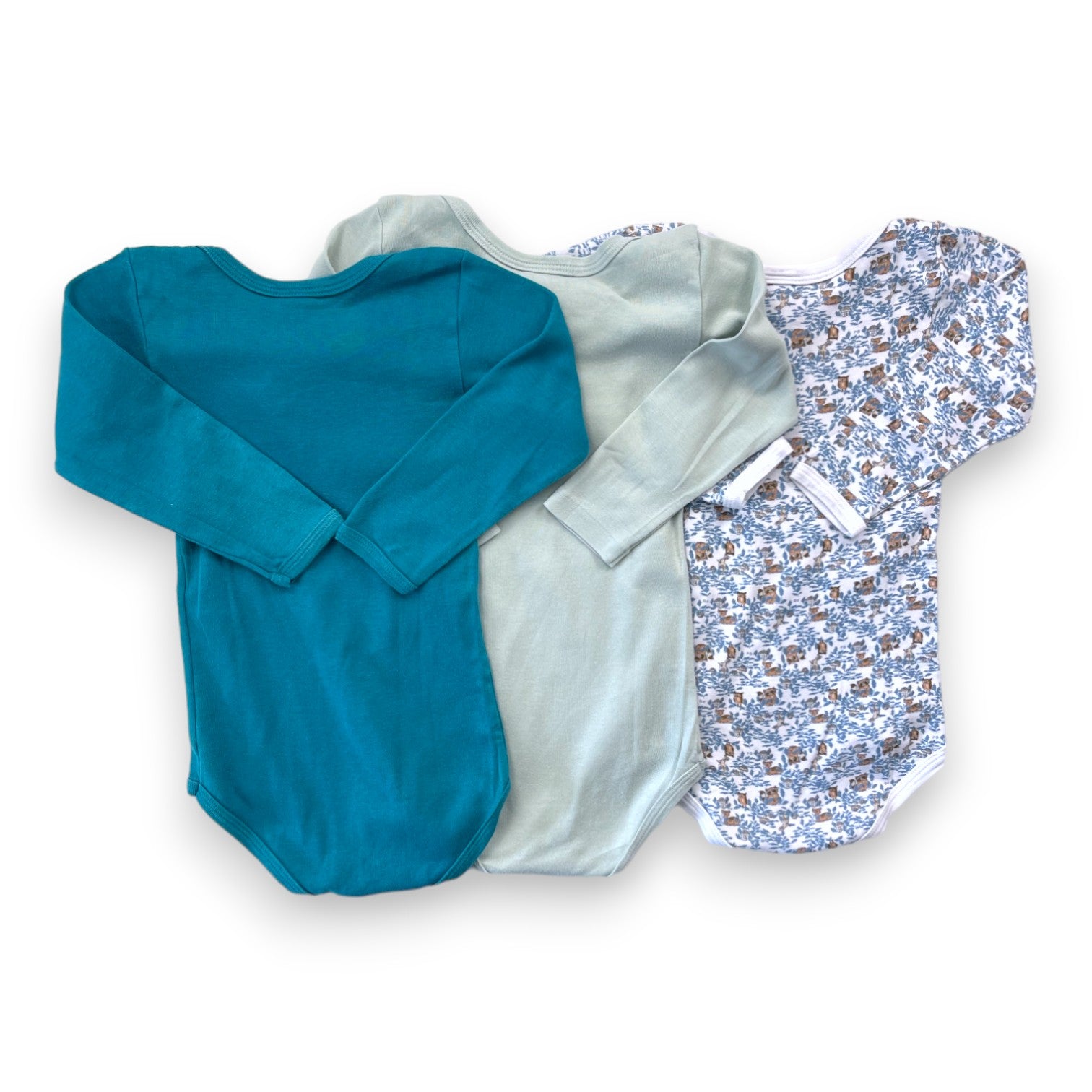 PETIT BOAT - Set mit 3 bunten Bodys - 2 Jahre