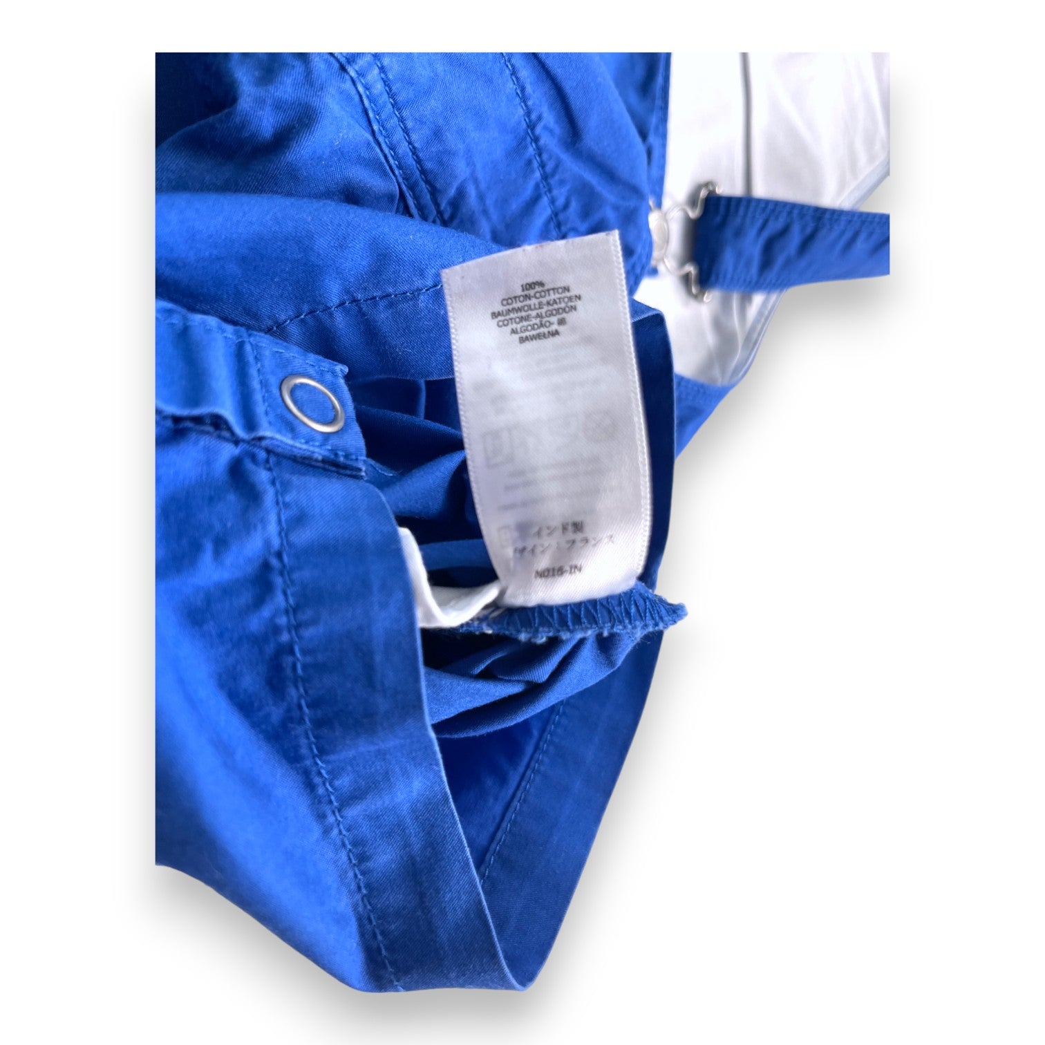 PETIT BATEAU - Blauer Overall - 2 Jahre