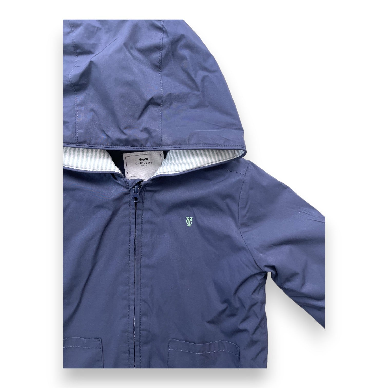 CYRILLUS - Marineblaue Kapuzenjacken - 3 Jahre