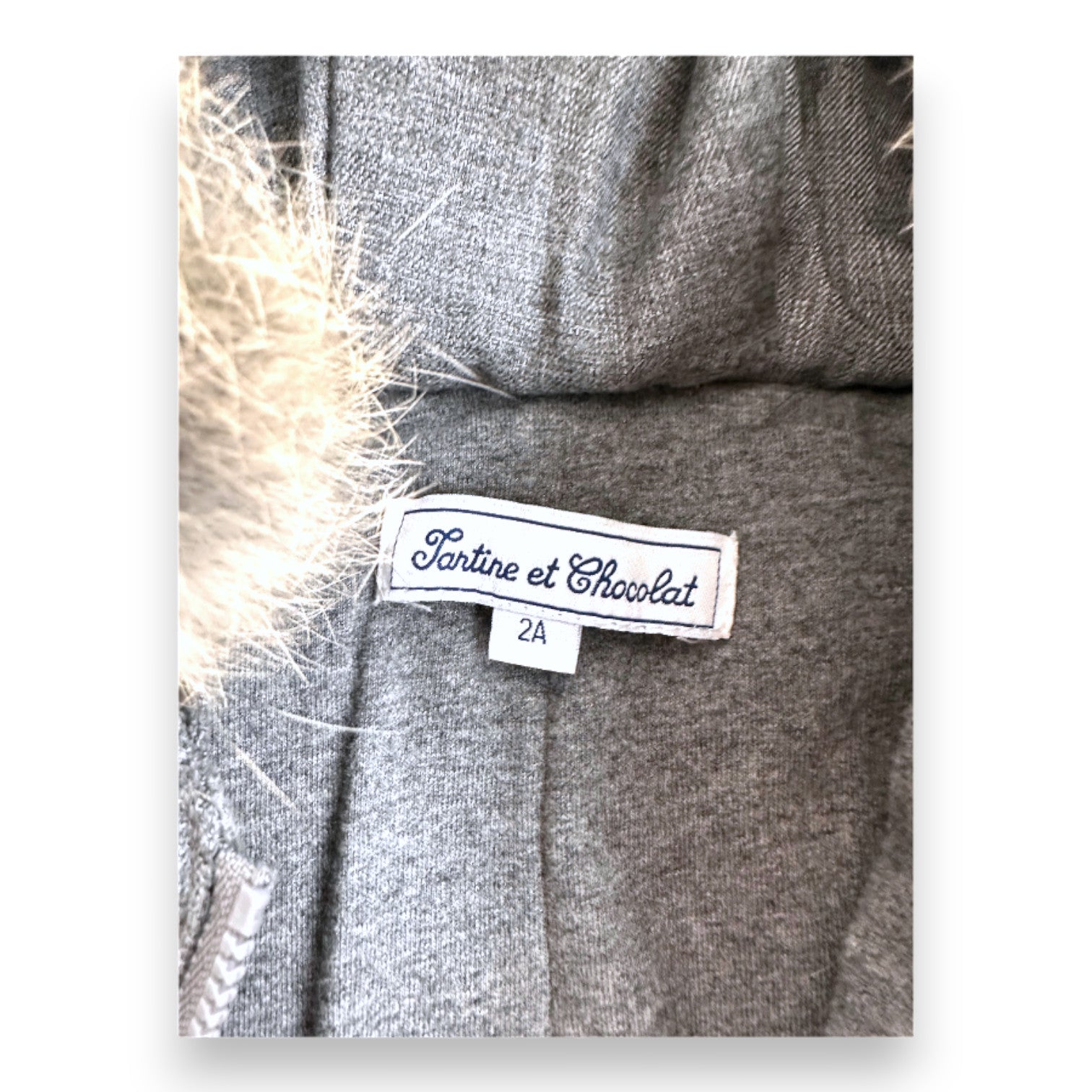 TARTINE & CHOCOLAT - Combianaison pilote grise - 2 ans