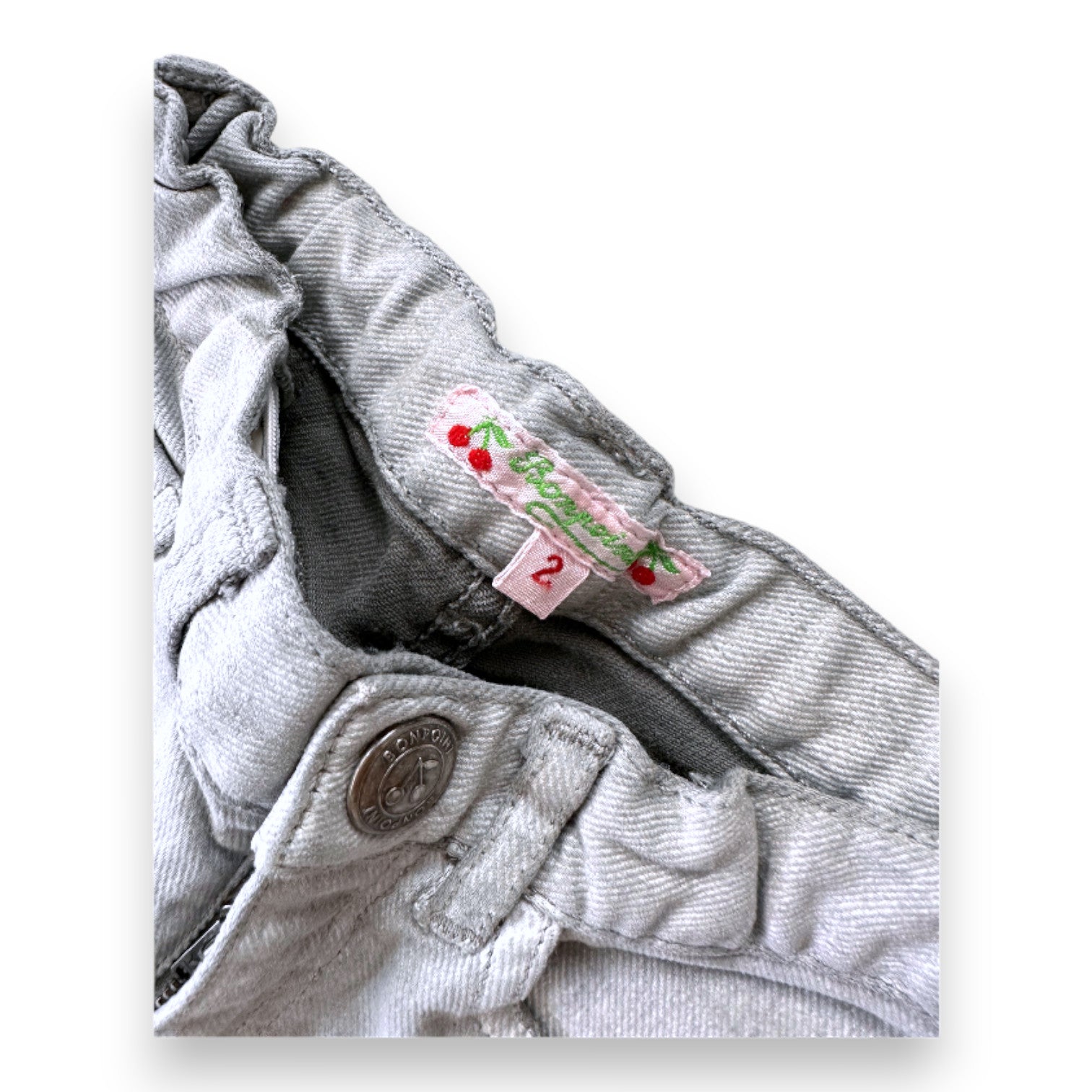 BONPOINT - Graue Skinny Jeans - 2 Jahre