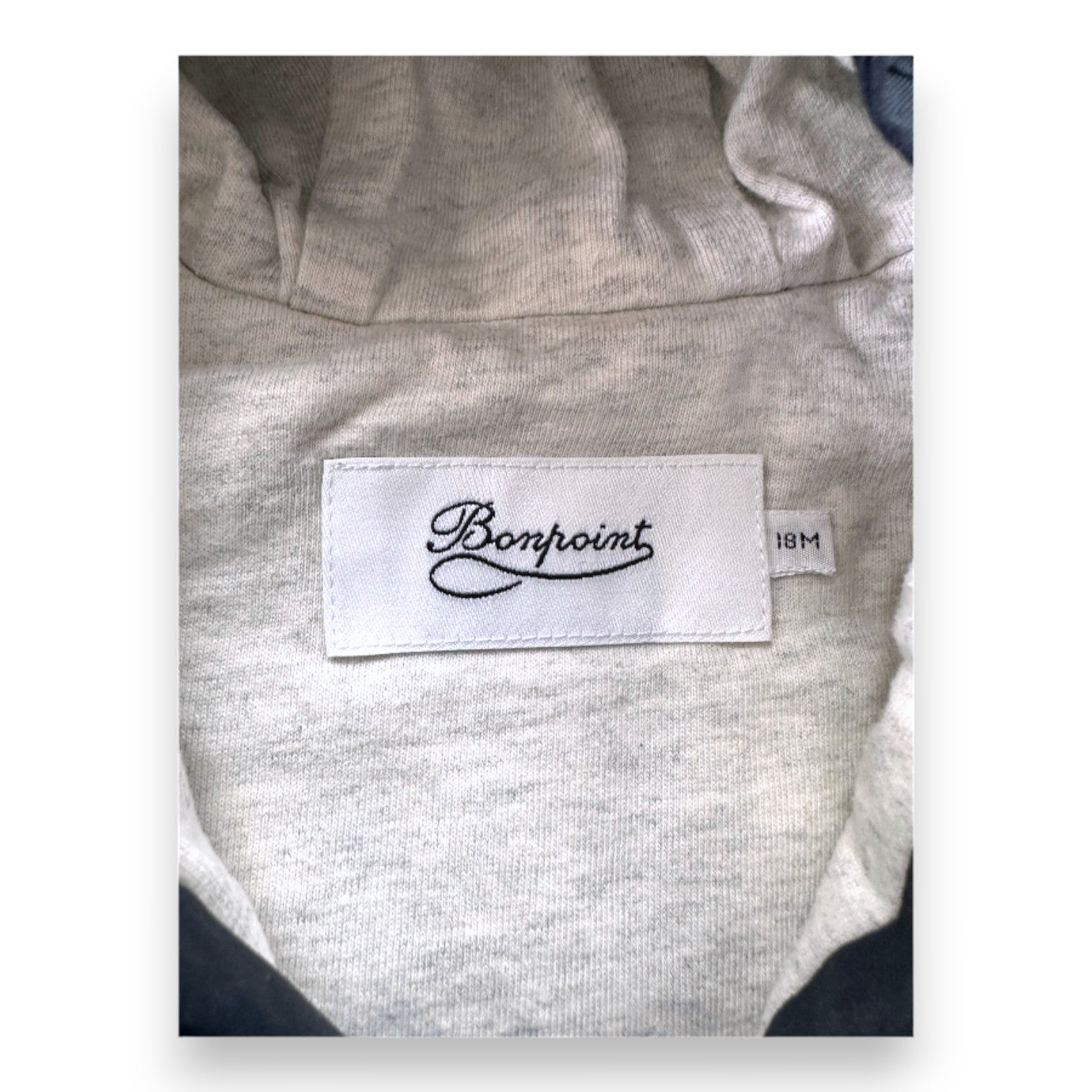 BONPOINT - Navy blue windbreaker jacket - 18 months