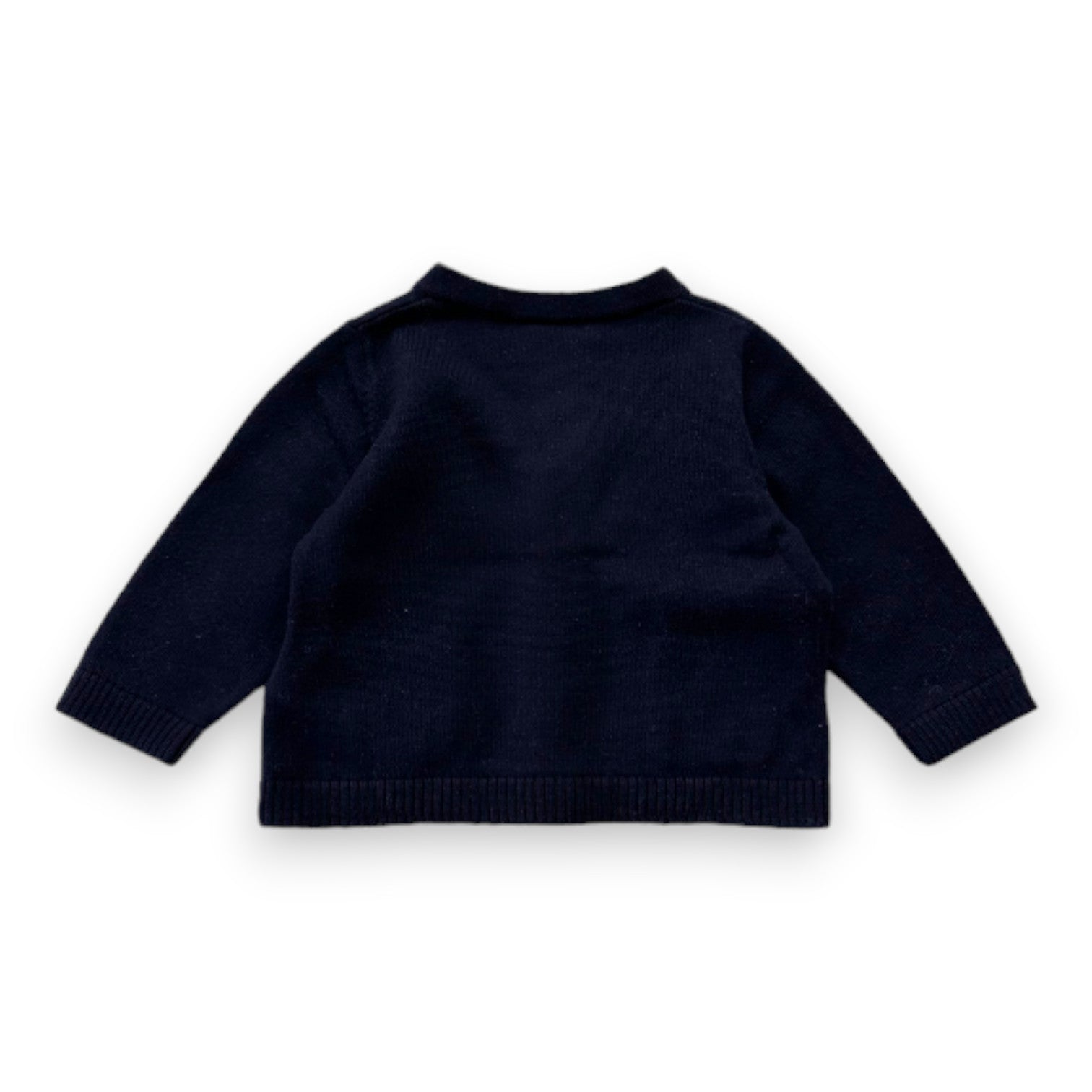 BONPOINT - Navy blue cardigan - 6 months