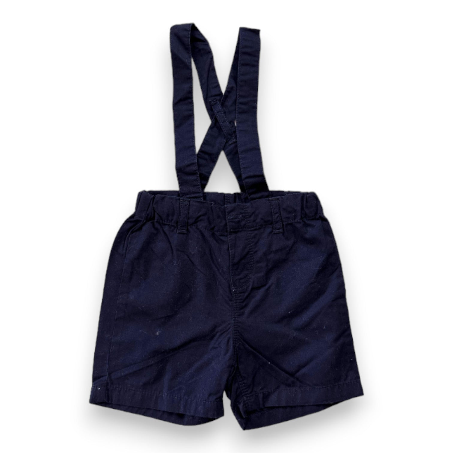 PETIT BATEAU - Marineblaue Shorts - 6 Monate