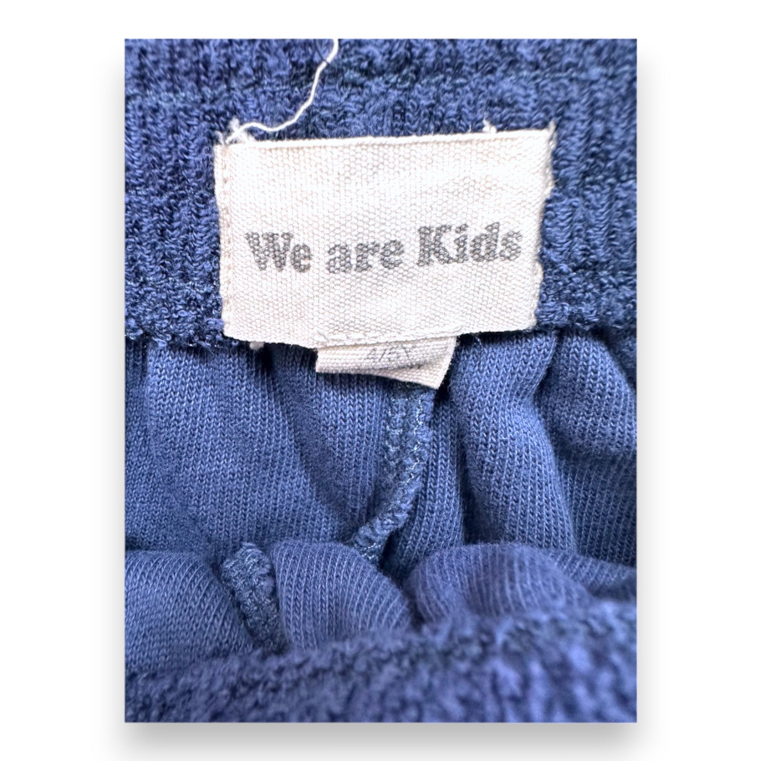 WE ARE KIDS - Blue terry shorts - 4 years