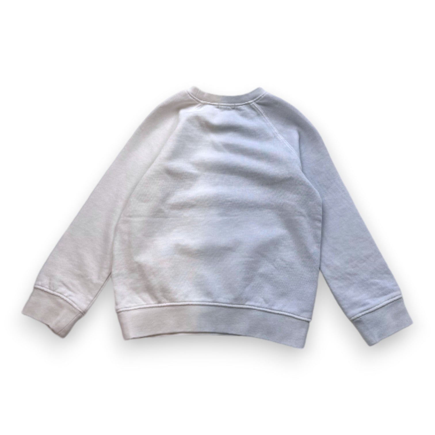 IKKS - Blue and white sweatshirt with new print - 4 years