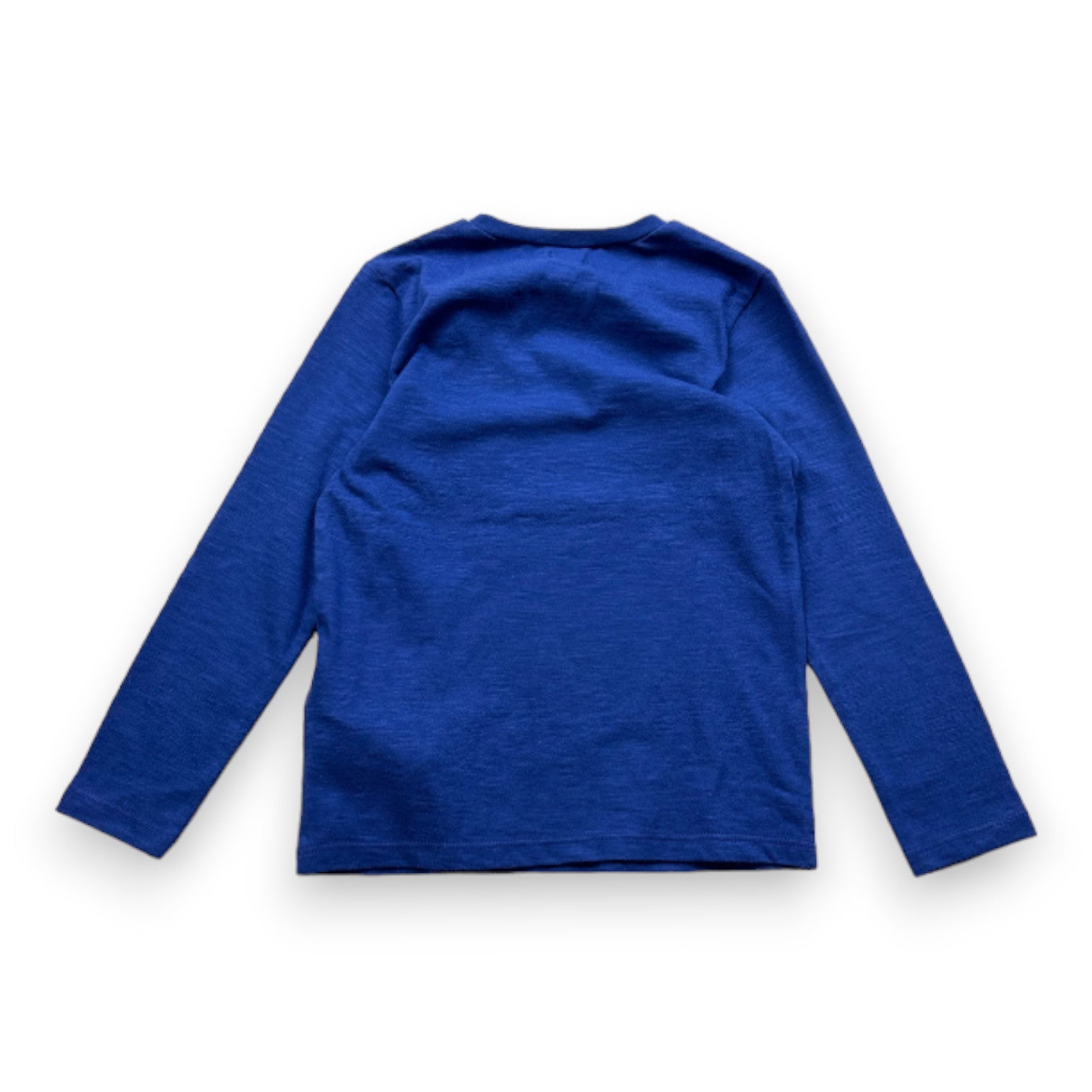 IKKS - Blue long-sleeved T-shirt with print - 5 years