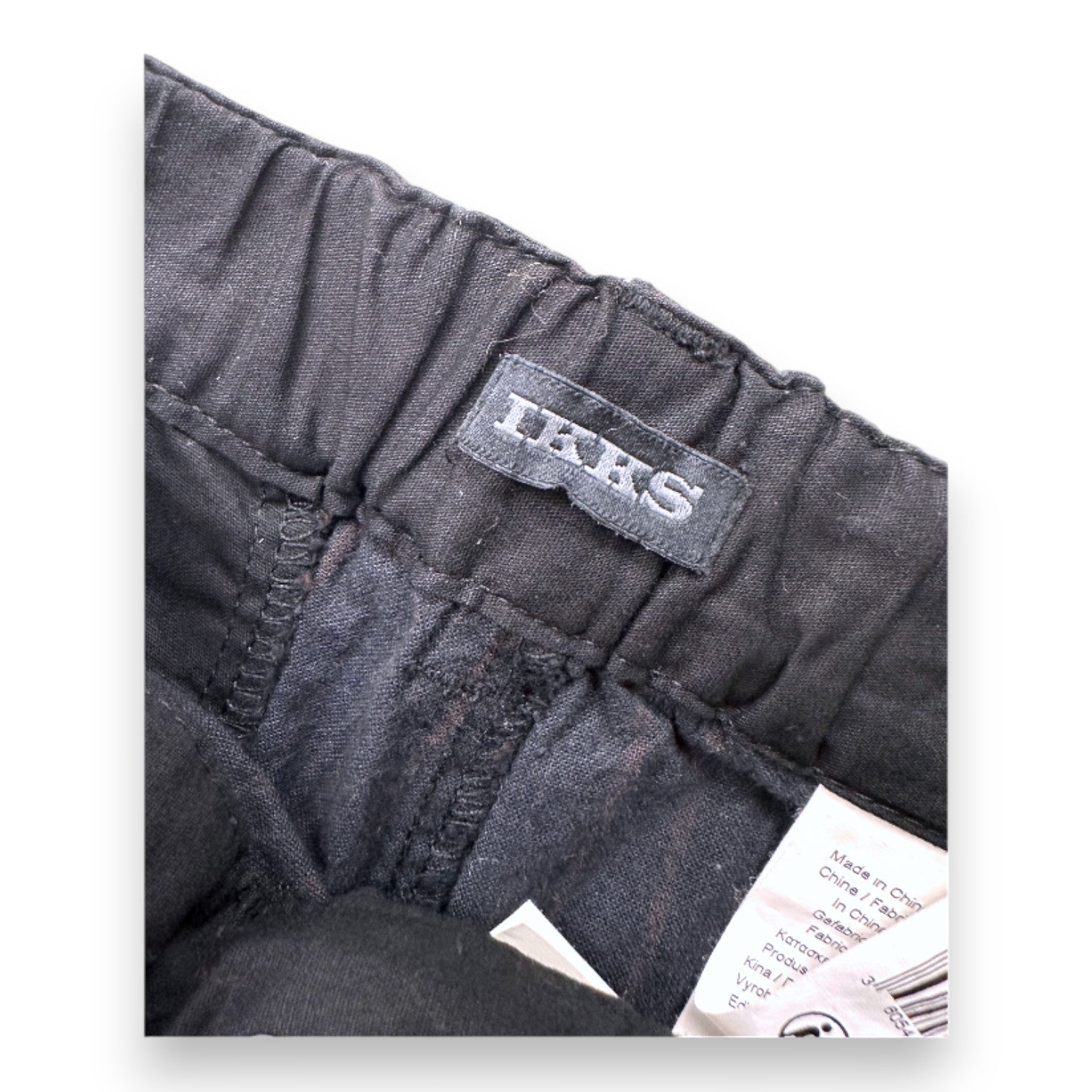 IKKS - Black striped trousers - 6 years