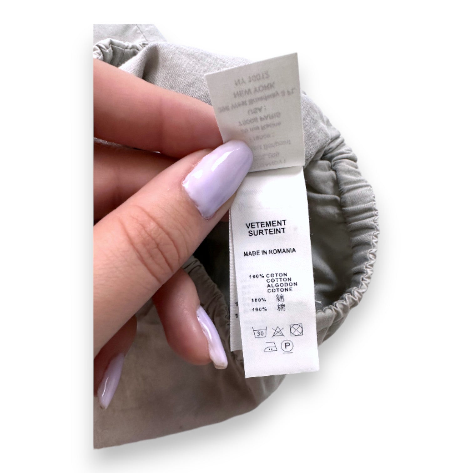 BONPOINT - Leichte graue Hose - 3 Monate