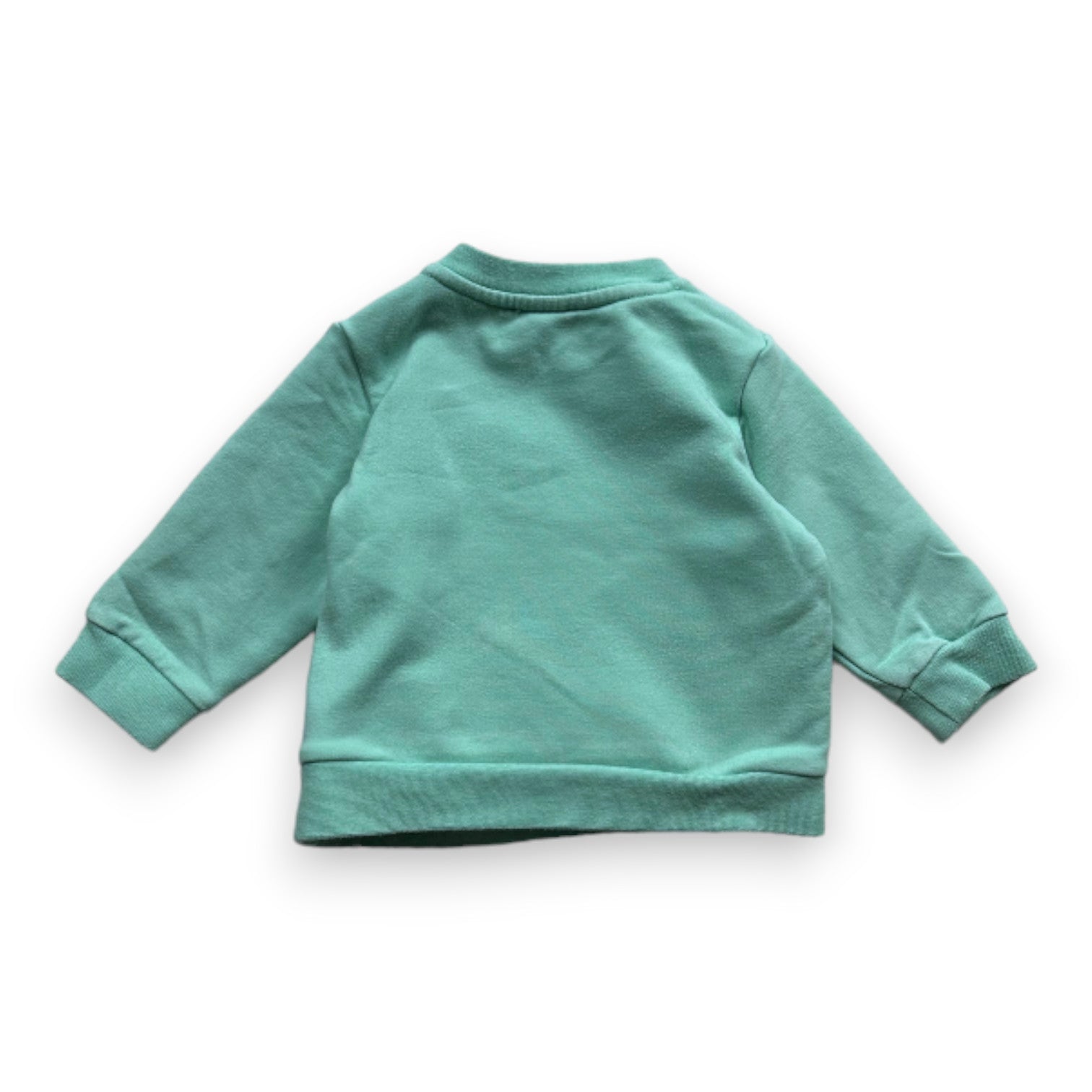 JACADI - green sweatshirt with prints - 6 months
