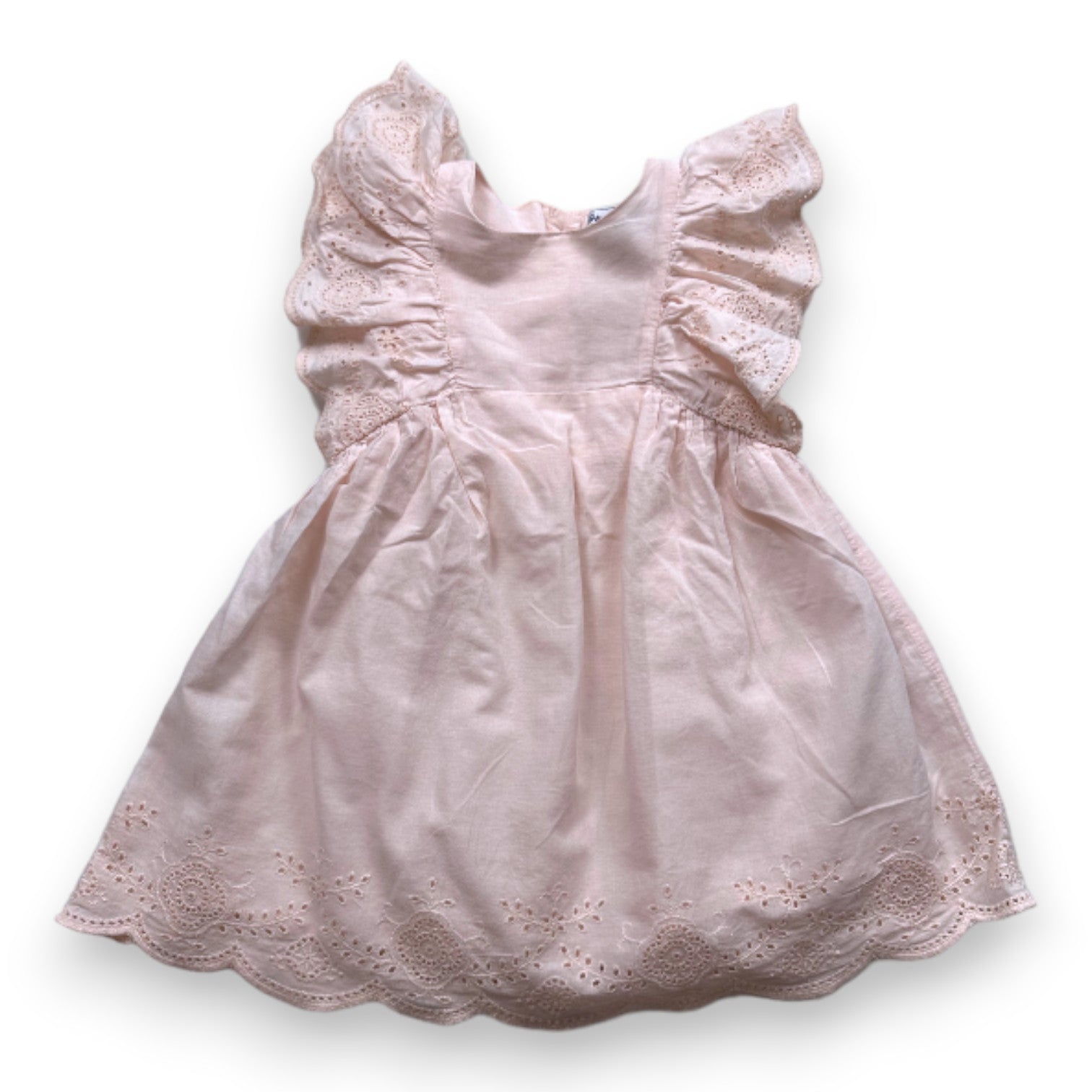 TARTINE &amp; CHOCOLAT - Pink dress with embroidery - 2 years