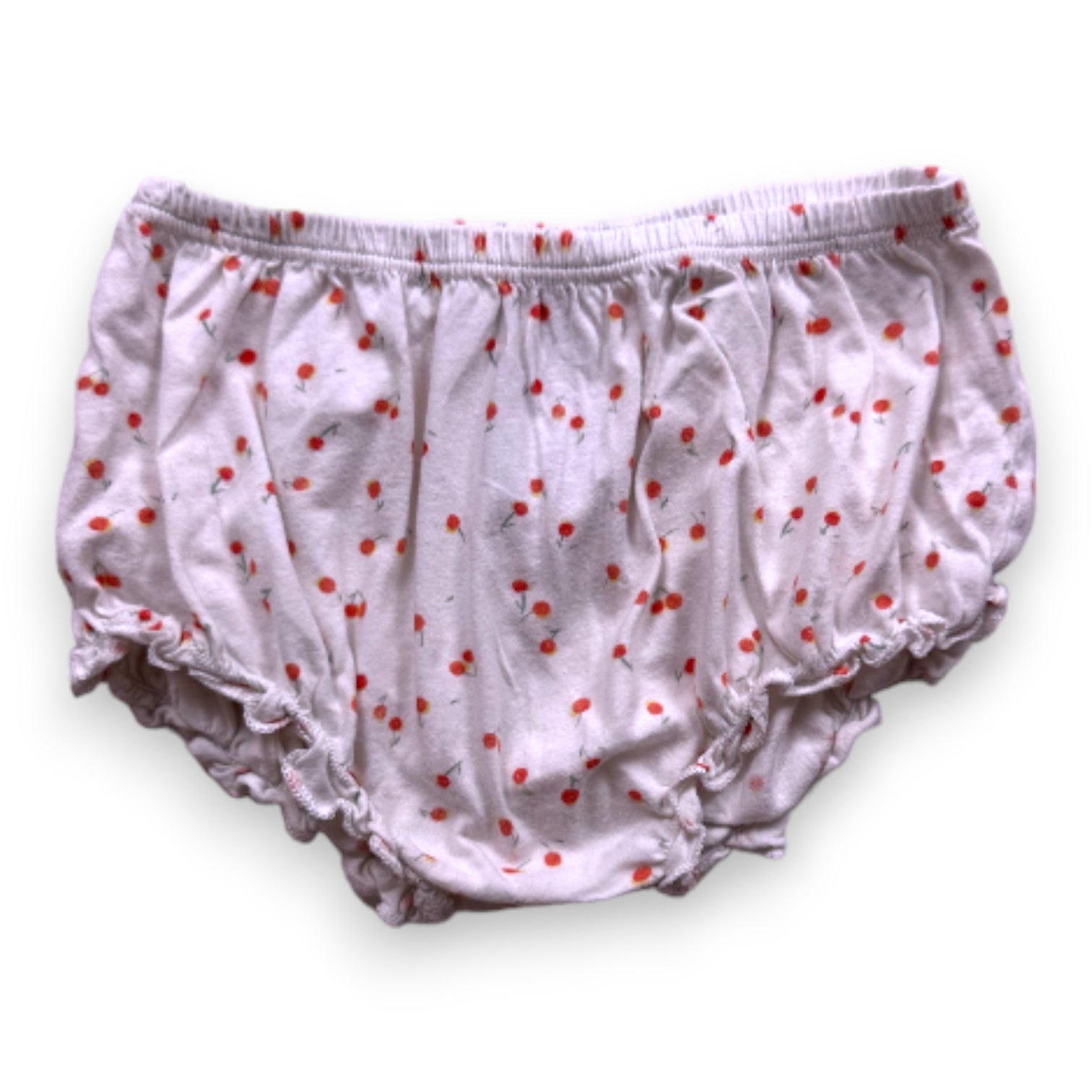 BONPOINT - White bloomers with prints - 6 months